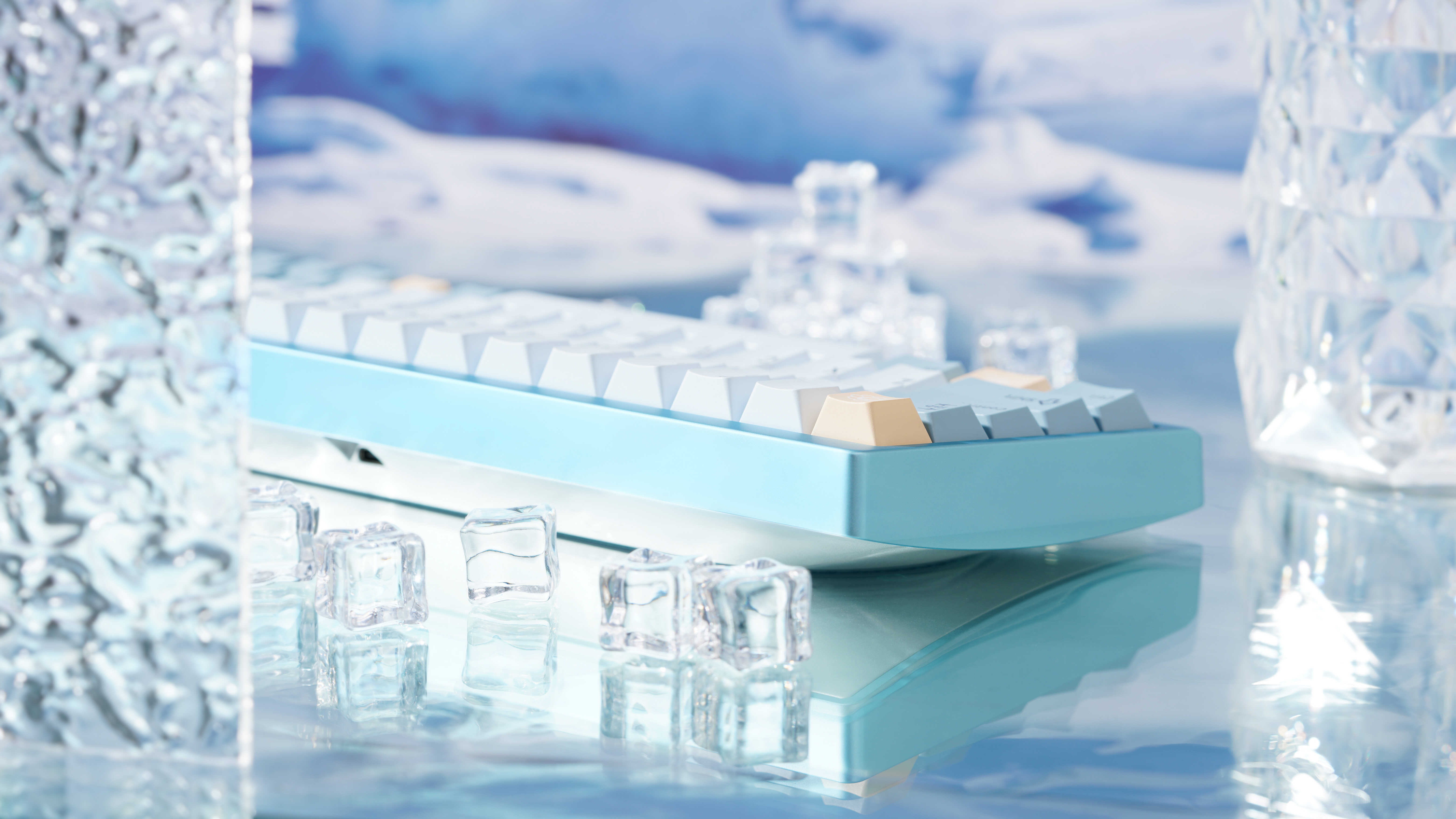 [GB] Zoom64 Mechanial Keyboard Kit - Arctic Blue