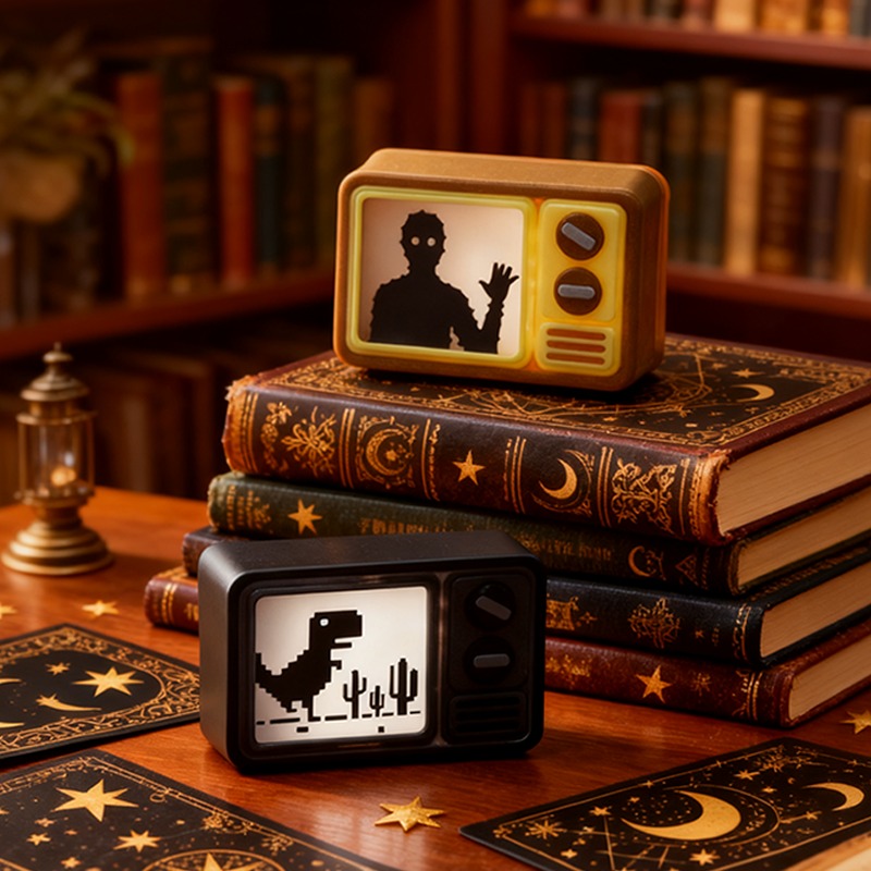 Keycap Artisan Lobo TV Xuyên led