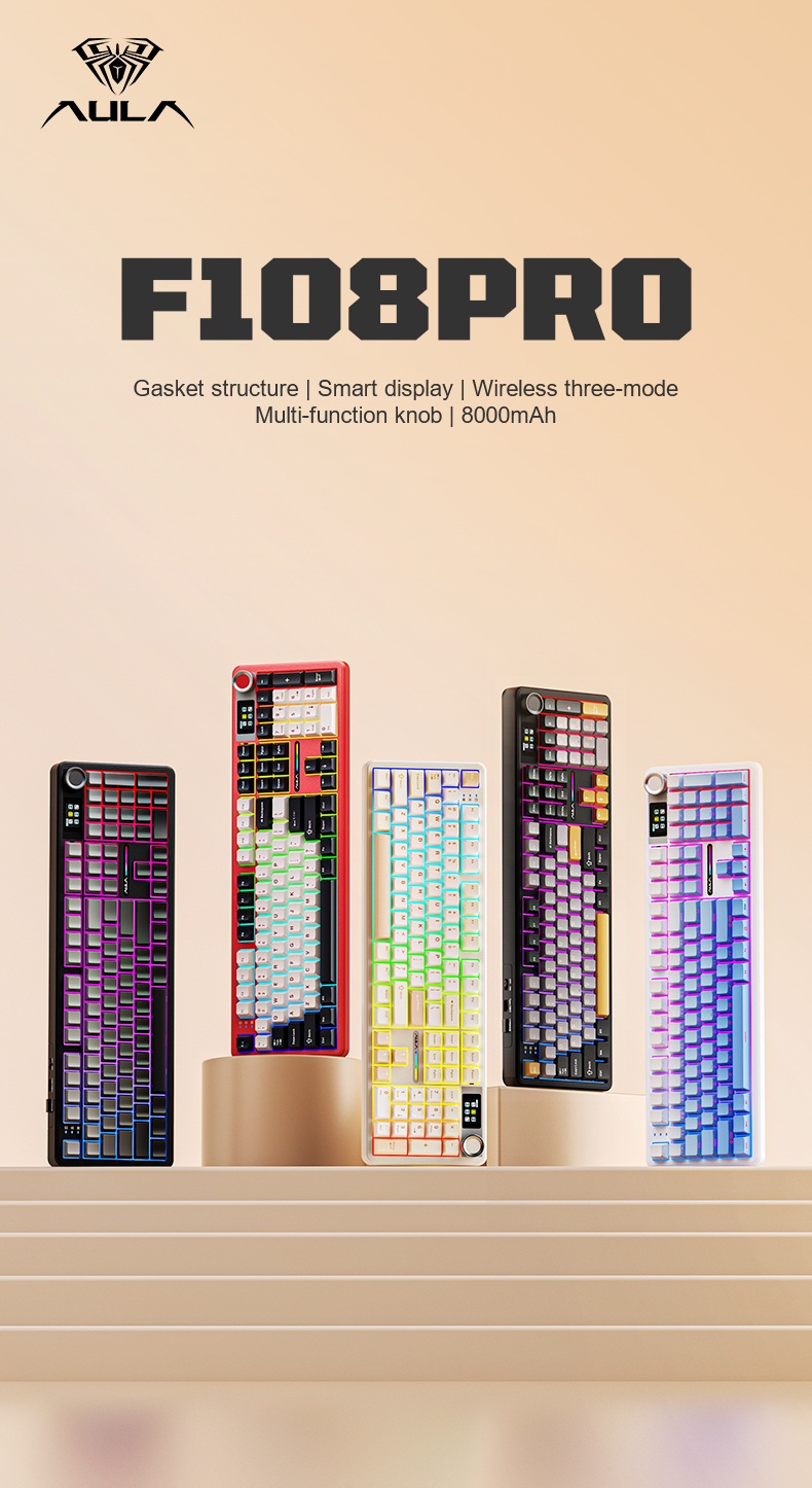 [In Stock] AULA F108 Pro