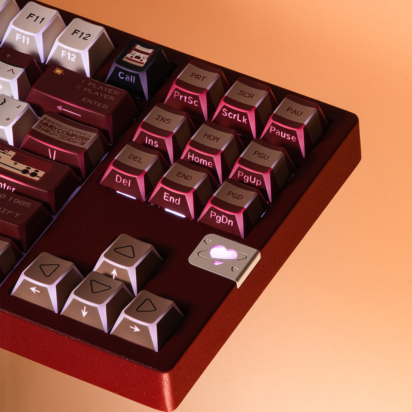 Keycap TapTempo NES Holographic Cherry PBT Dyesub