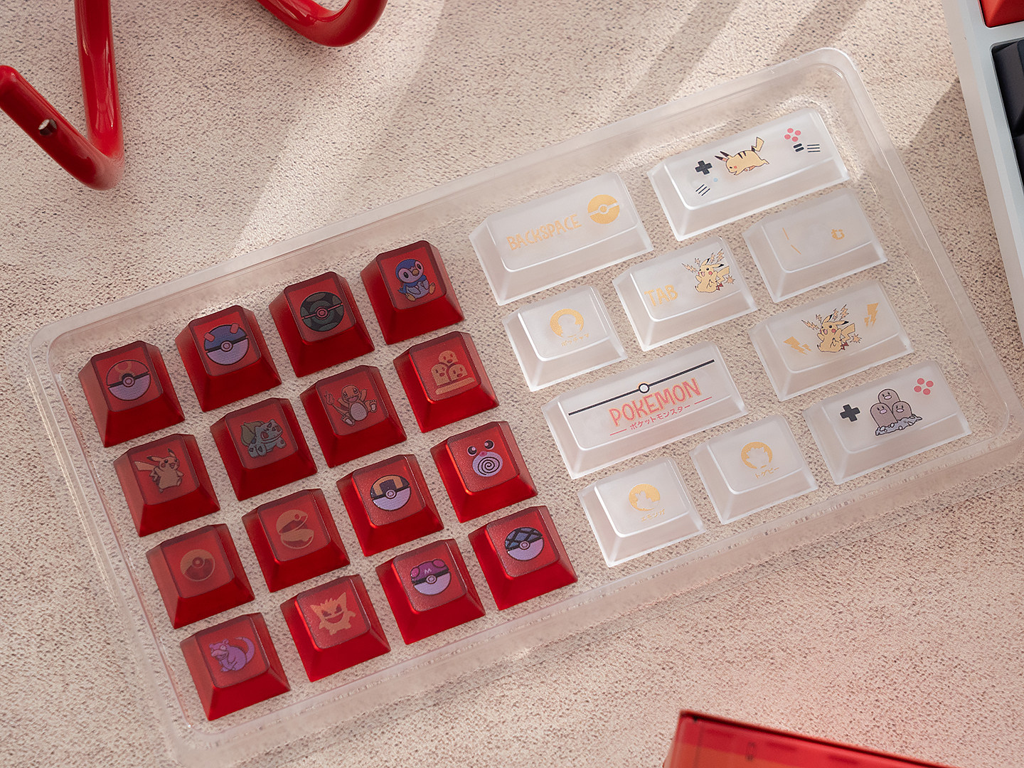 Keycap TapTempo Pokemon Cherry PBT Dyesub