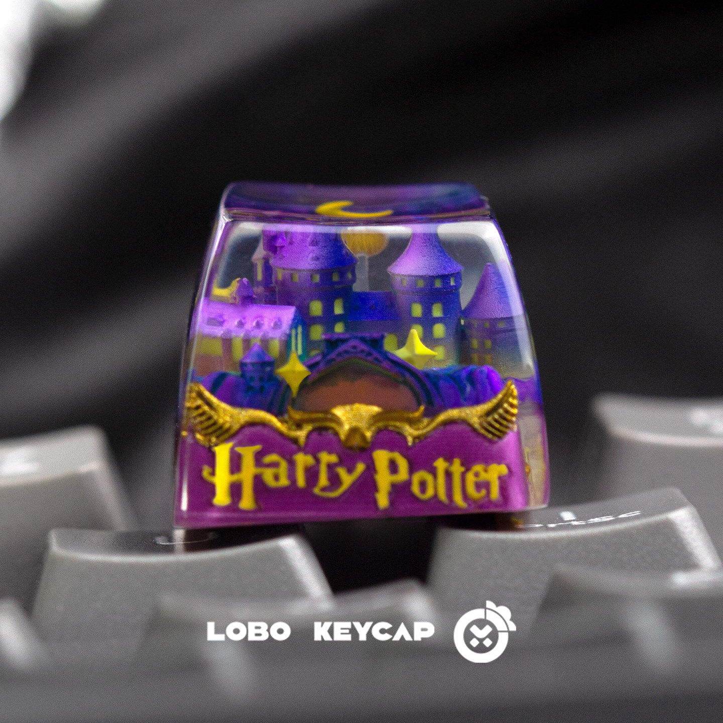 Keycap Artisan Lobo Harry Potter Castle Resin