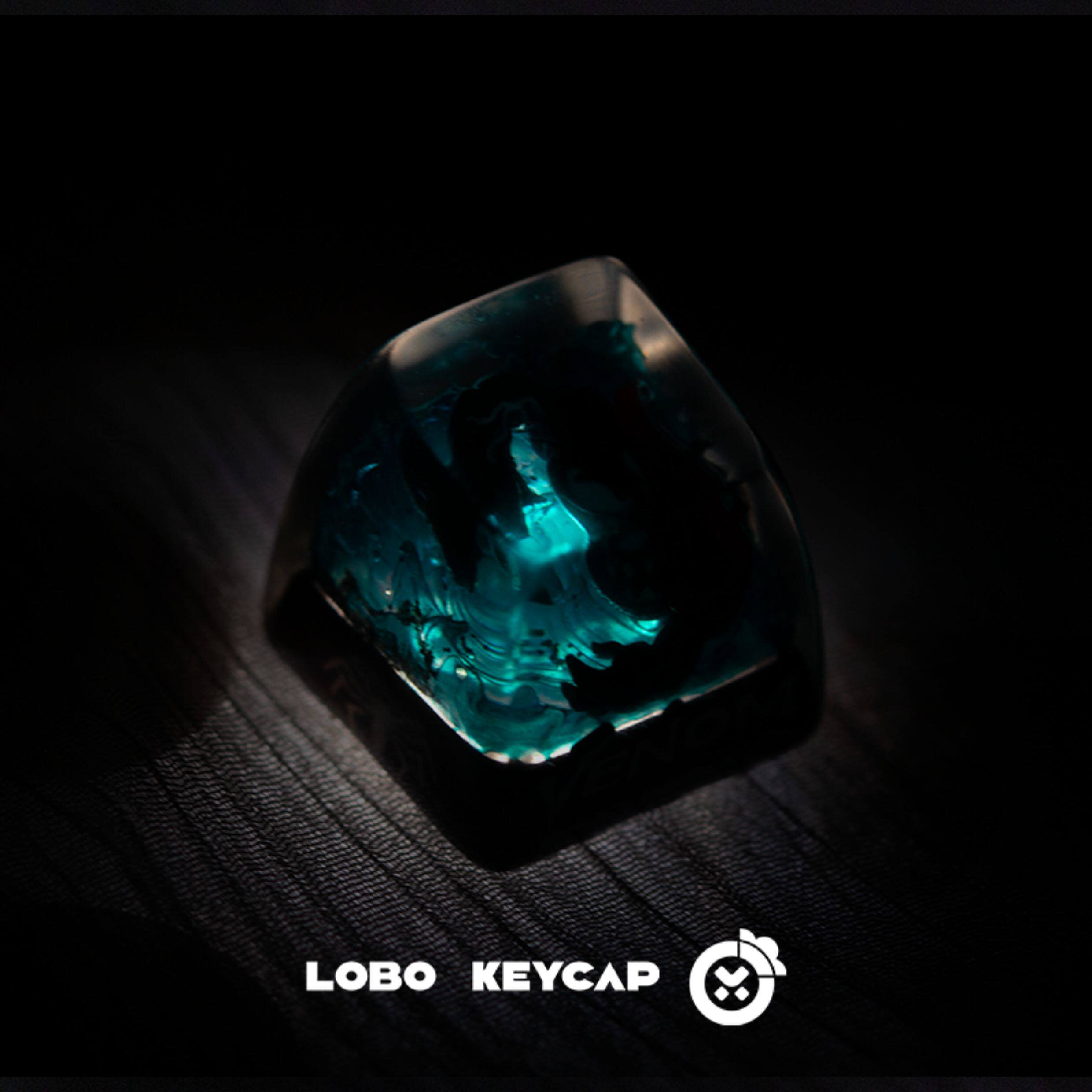 Keycap Artisan Lobo Venom Resin