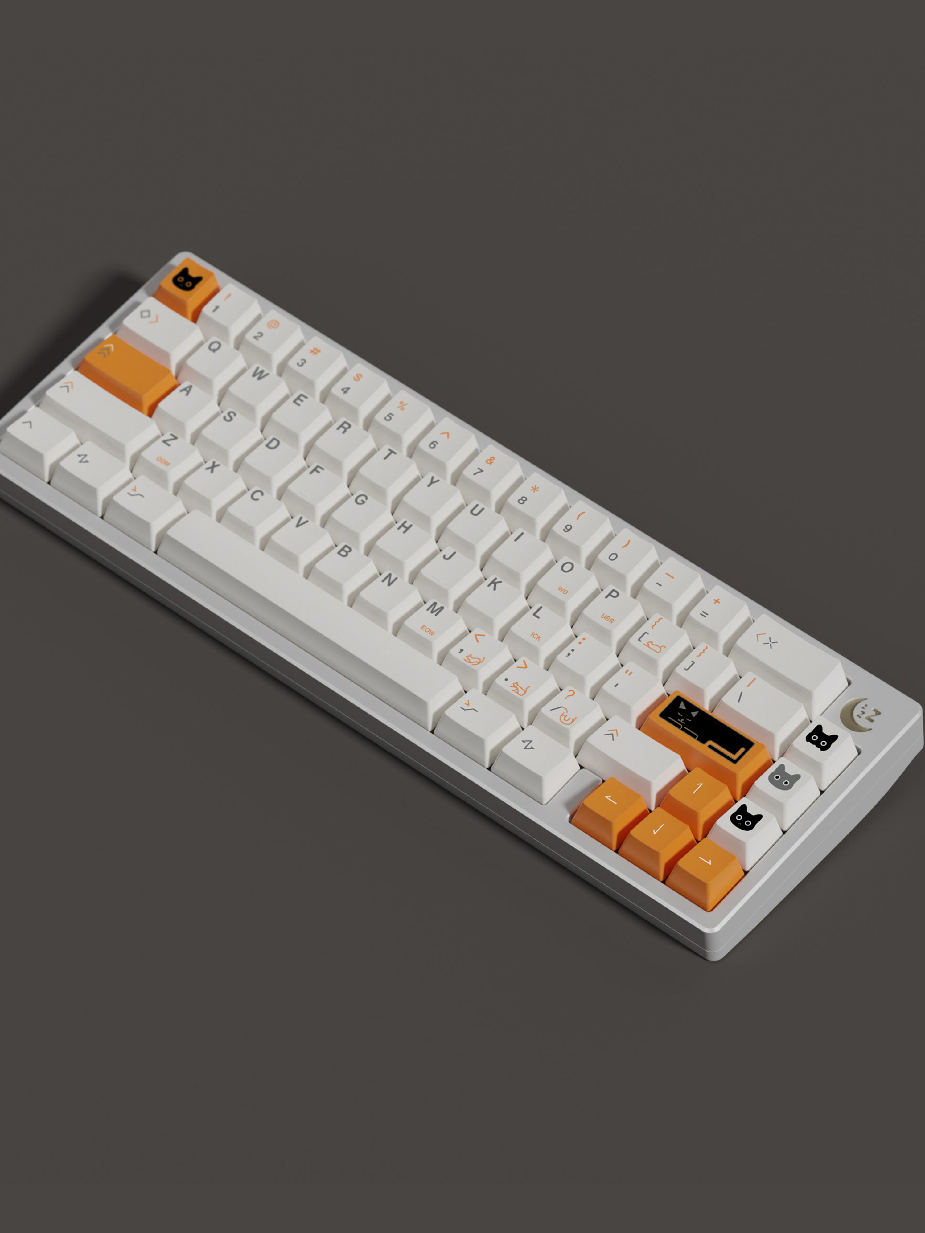 [In Stock] Keycap Walker Calico Cherry PBT Dyesub