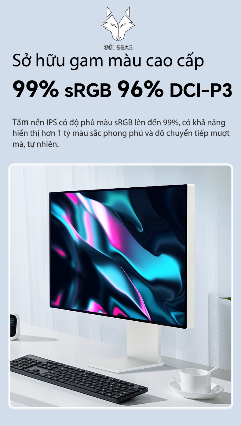 Màn hình Kuycon IPS 4K 60Hz 27 Inch P27U
