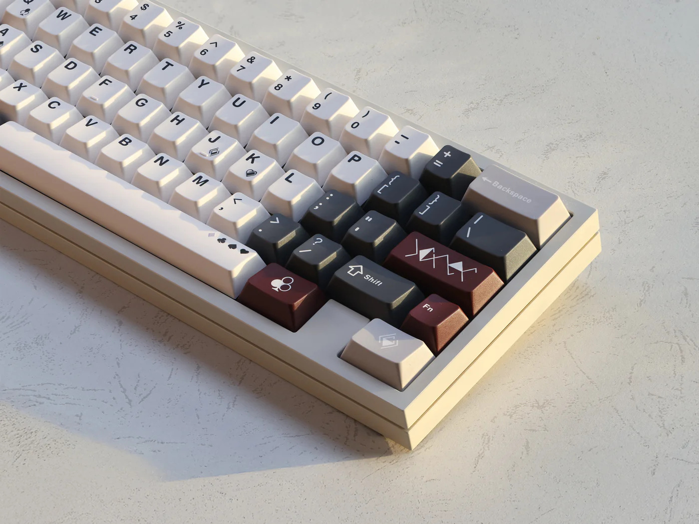 Keycap MW Poker R2 Cherry PBT Doubleshot