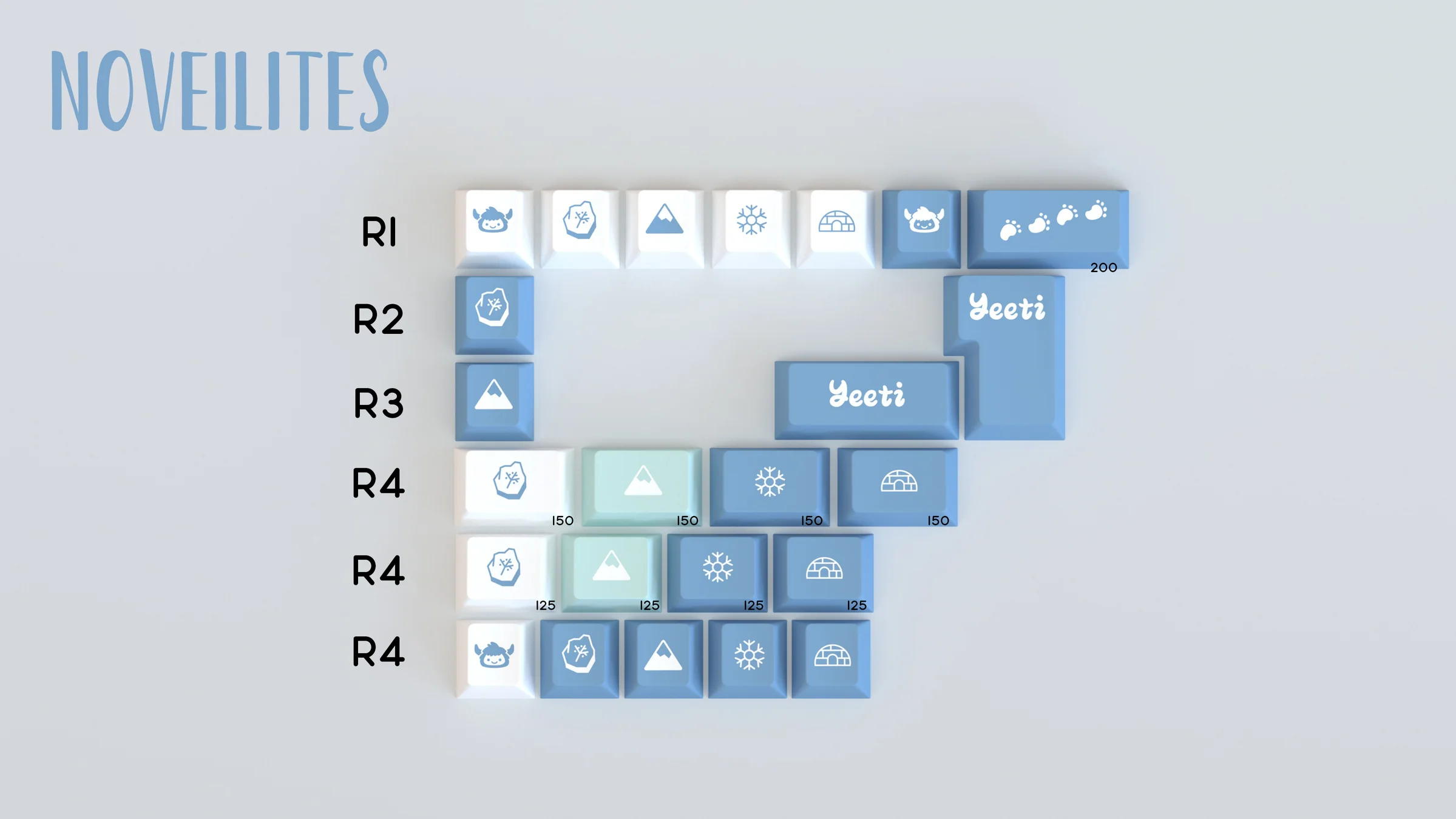 [In Stock] GMK Yeeti Keycap