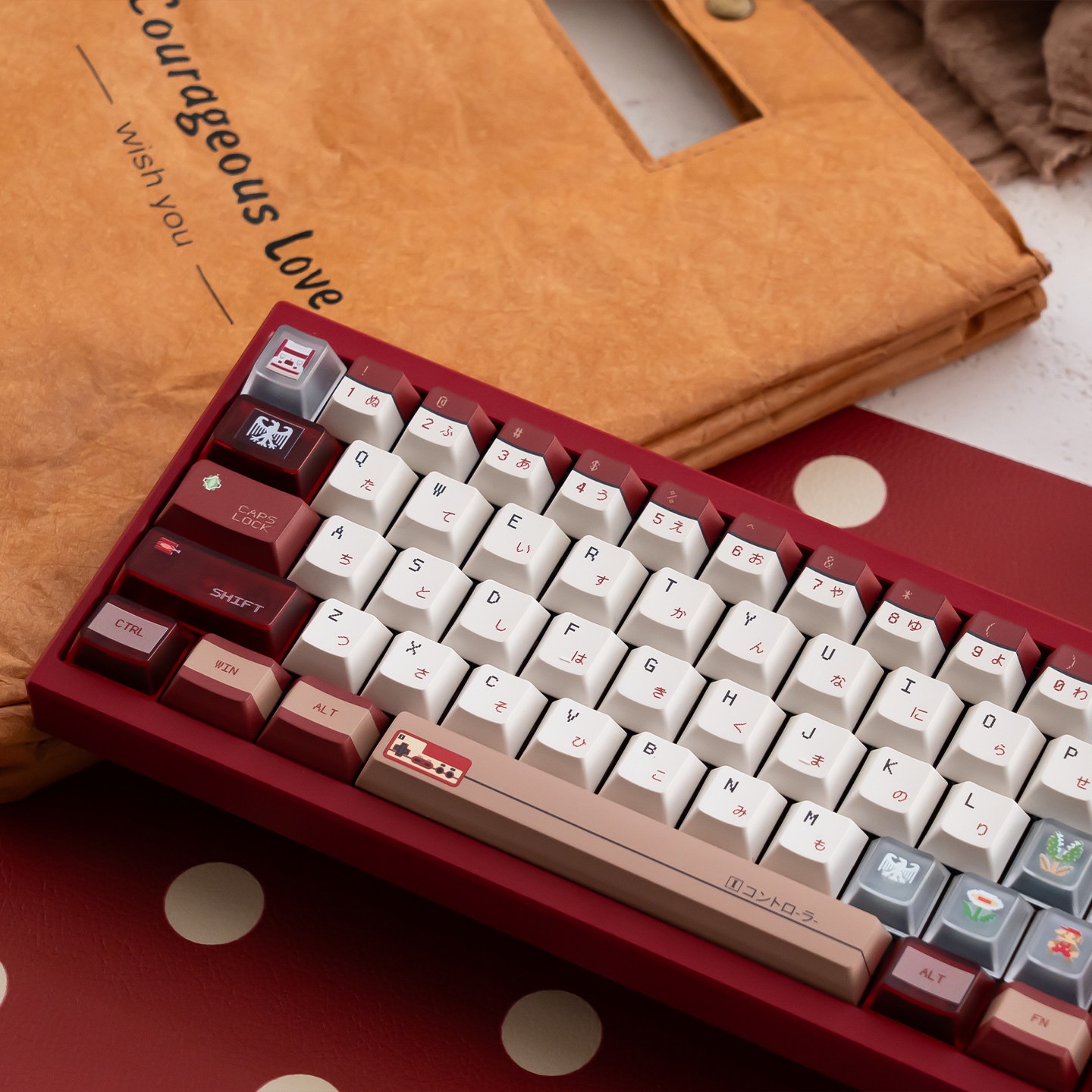 [In Stock] Keycap Cherry TapTempo Famicom PBT Dyesub
