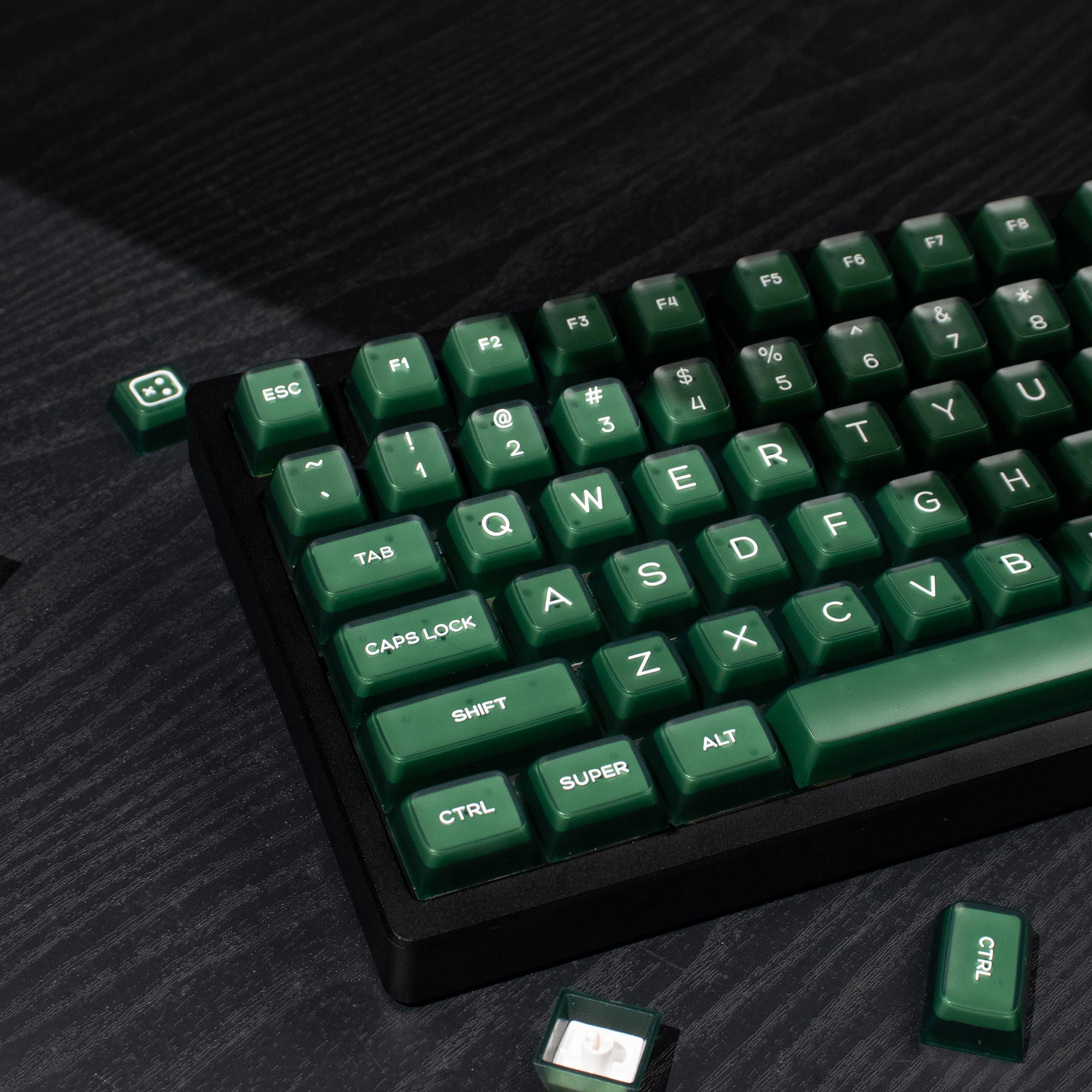 Keycap SA Green Mintcaps  PBT doubleshot