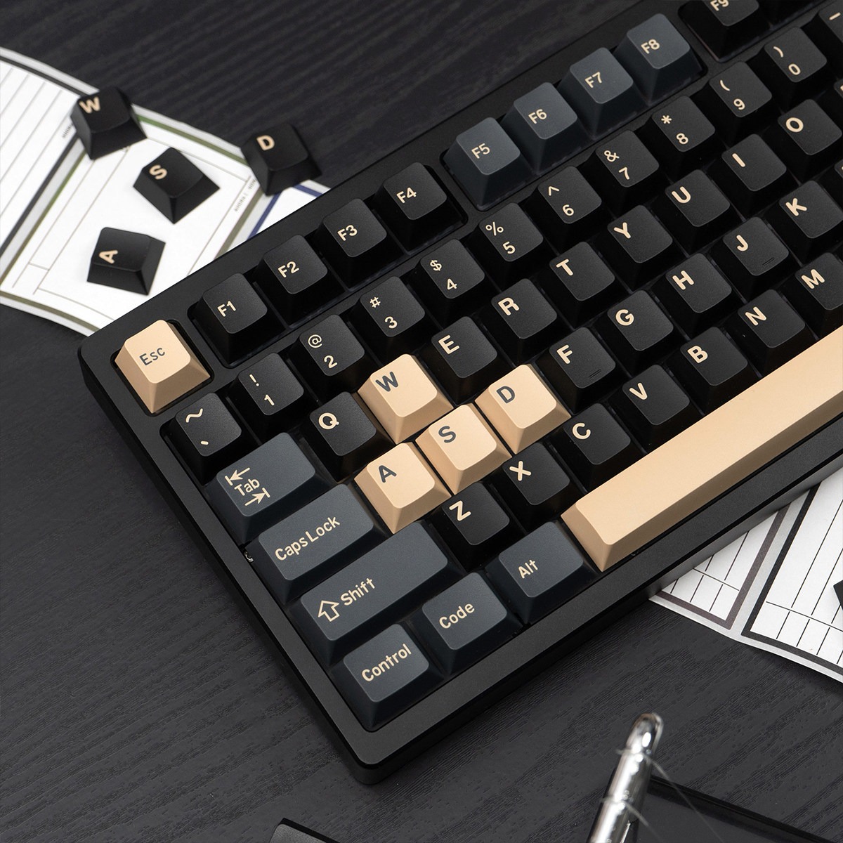 Keycap Cherry TapTempo Ape PBT Doubleshot