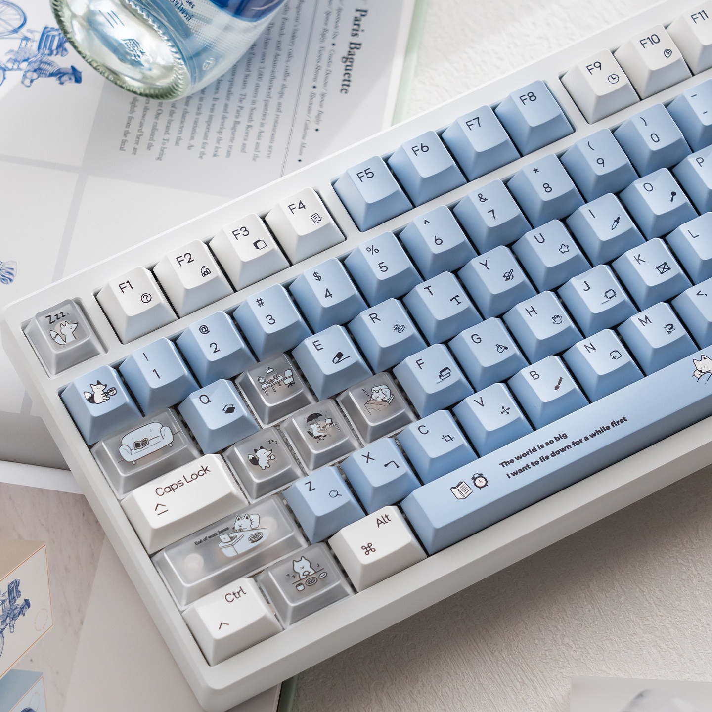 [In Stock] Keycap Cherry TapTempo Fox 3 PBT Dyesub