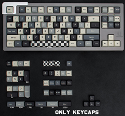 Keycap XDA Colorful Grid PBT Dyesub