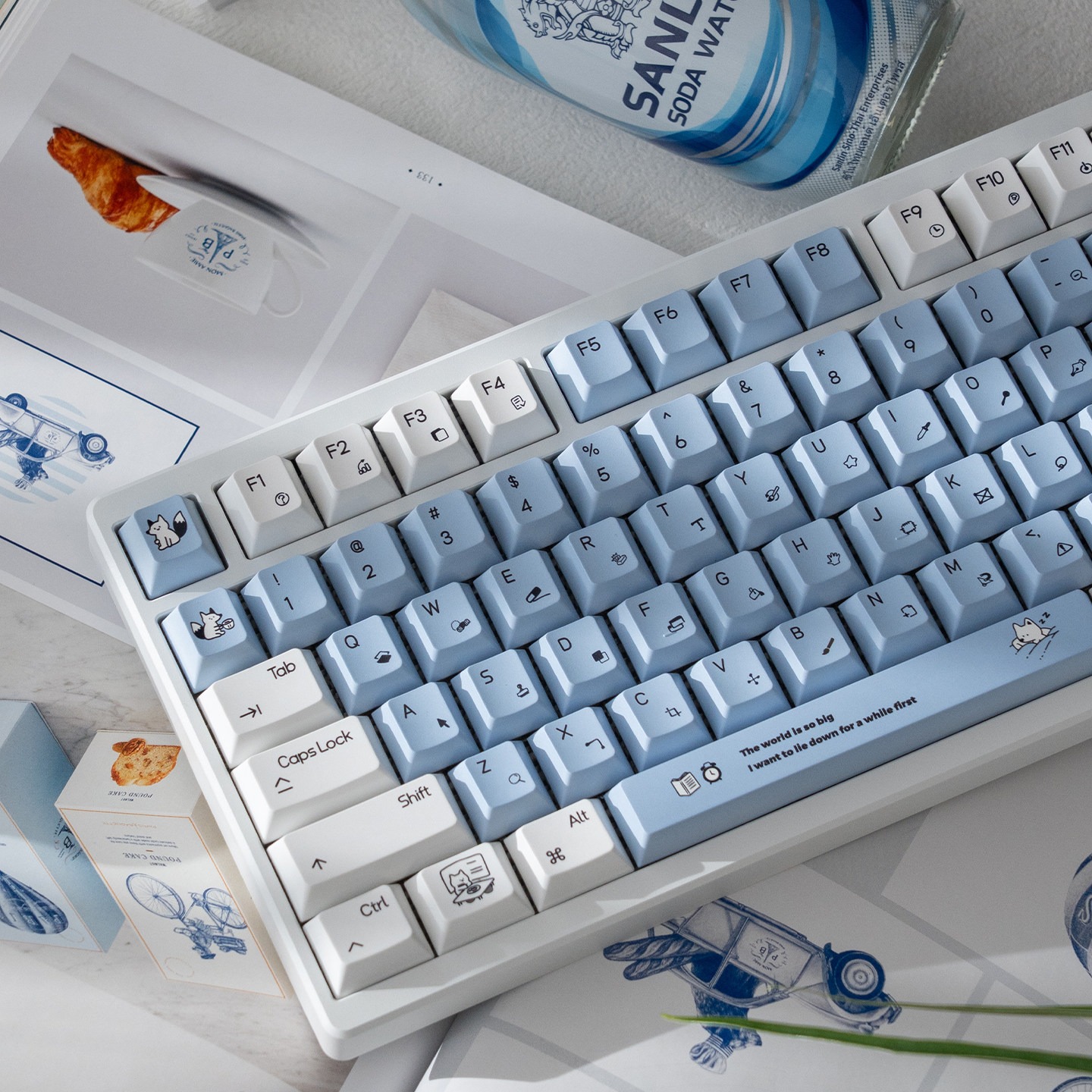 [In Stock] Keycap Cherry TapTempo Fox 3 PBT Dyesub