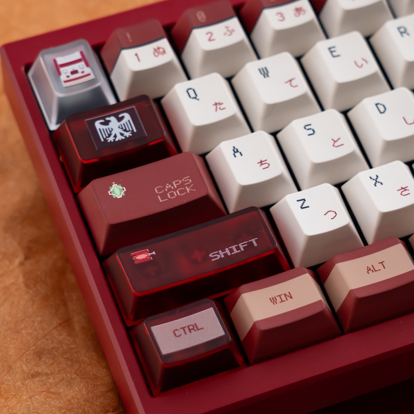 [In Stock] Keycap Cherry TapTempo Famicom PBT Dyesub