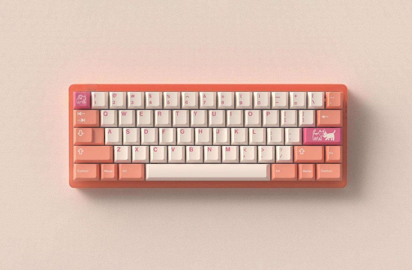 Keycap Cherry GMK CYL Orange Boi ABS Doubleshot