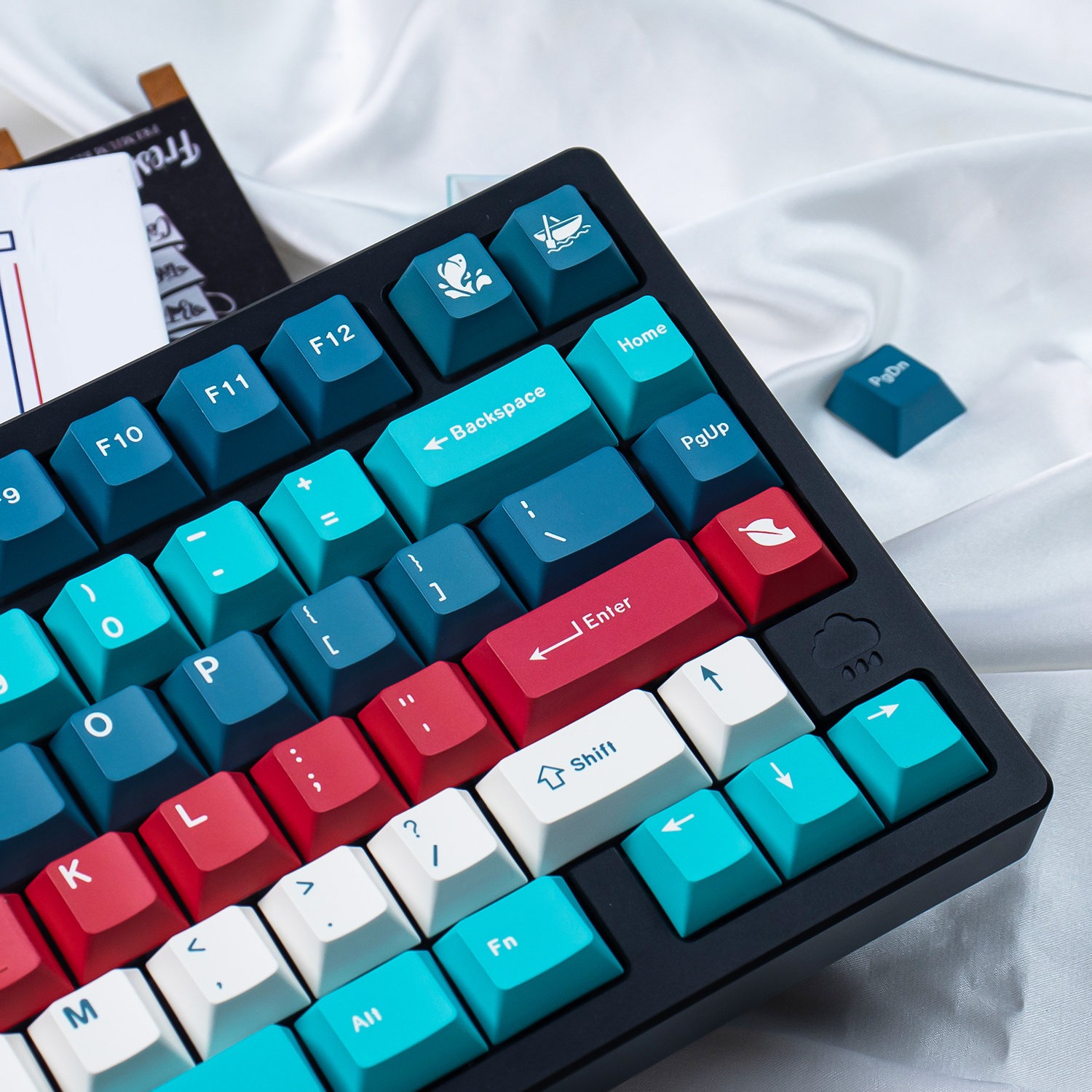 Keycap Mintcap Cherry Motosu Lake PBT Dyesub