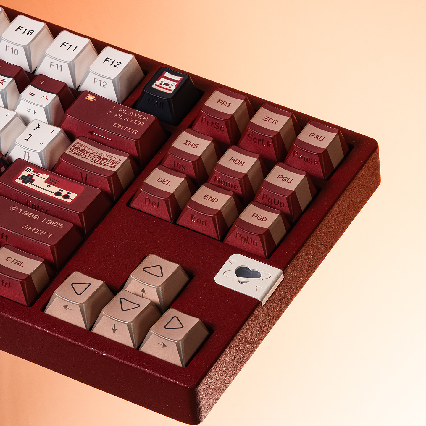 Keycap TapTempo NES Holographic Cherry PBT Dyesub