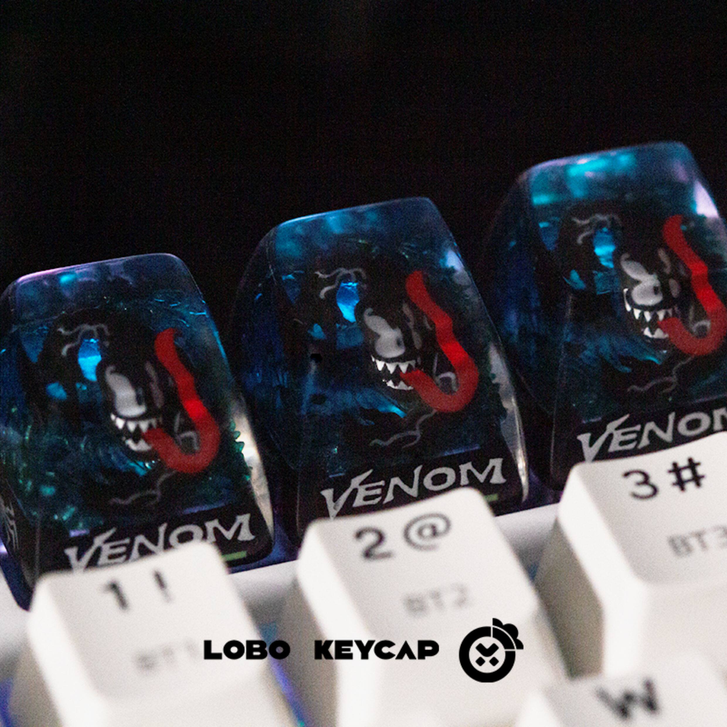 Keycap Artisan Lobo Venom Resin