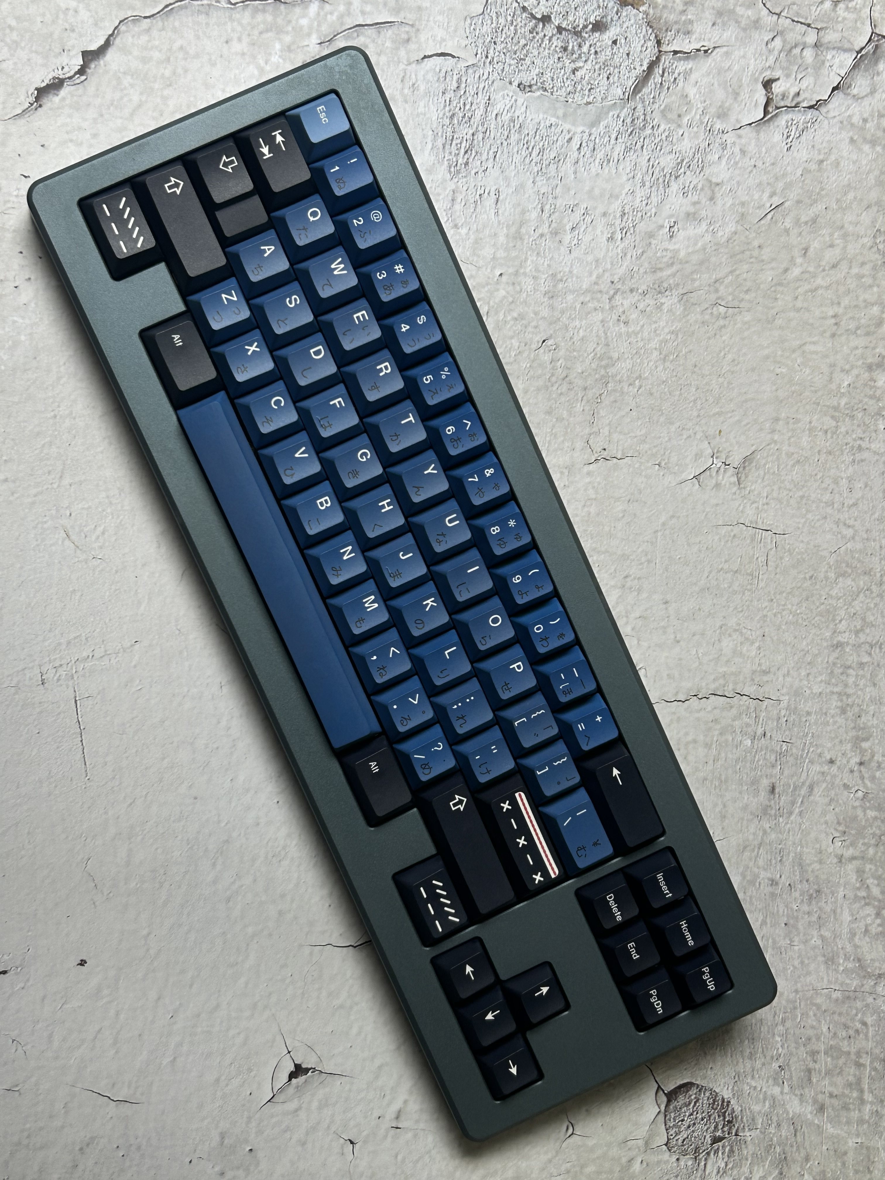 [In Stock] Keycap Walker Indigo Cherry PBT Dyesub