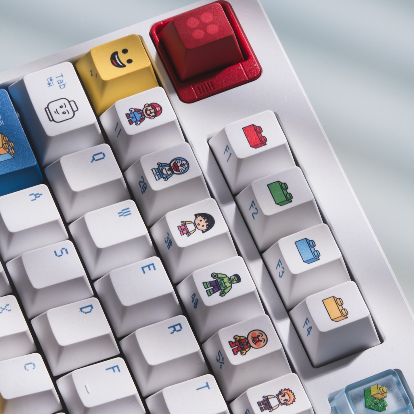 [In Stock] Keycap Cherry TapTempo LEGO PBT Dyesub