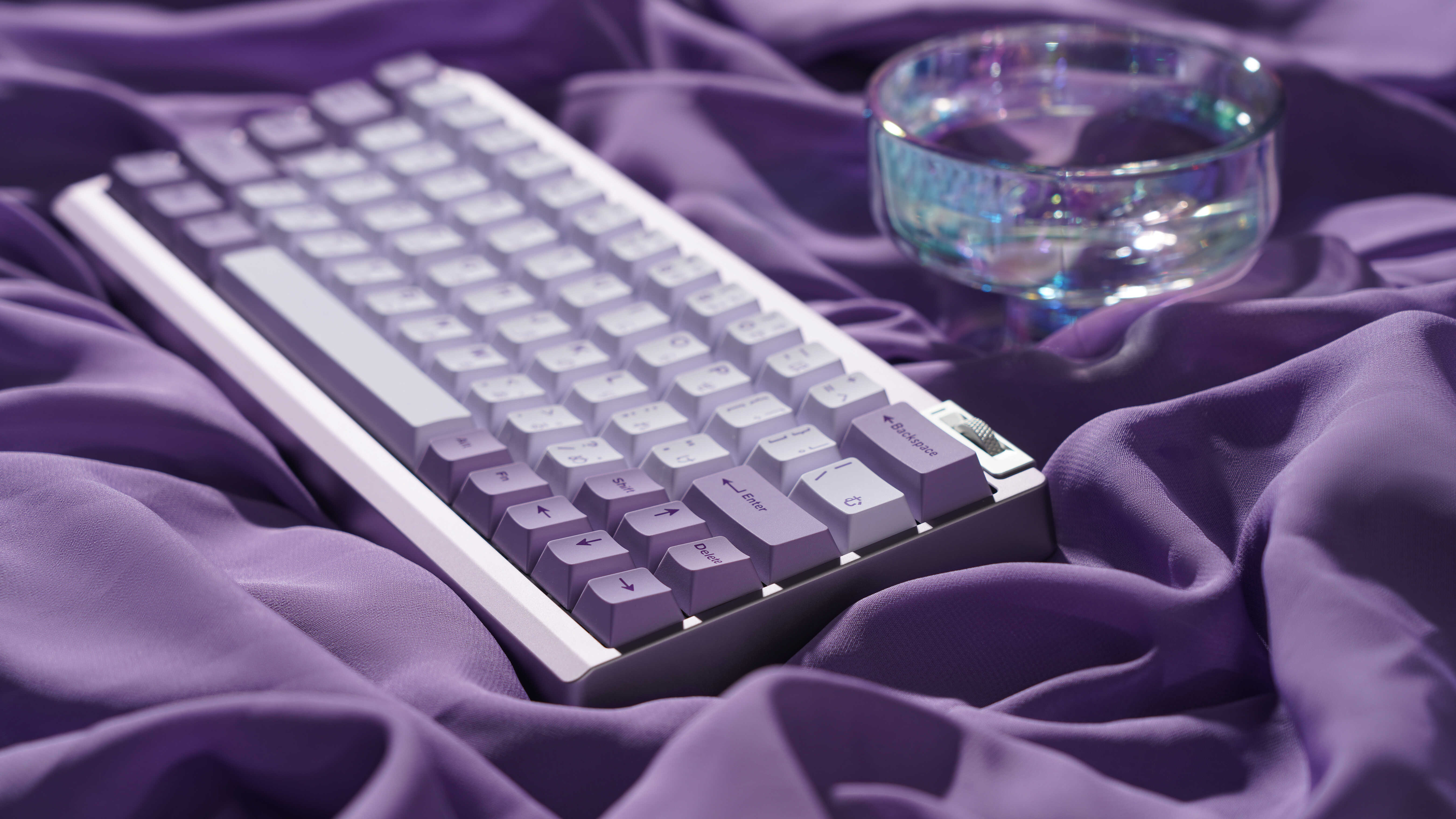 [GB] Zoom64 Mechanial Keyboard Kit - Lilac Veil