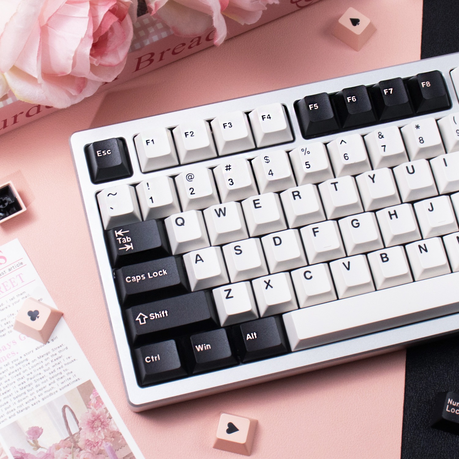 Keycap Mintcaps Cherry Olivia ABS Doubleshot