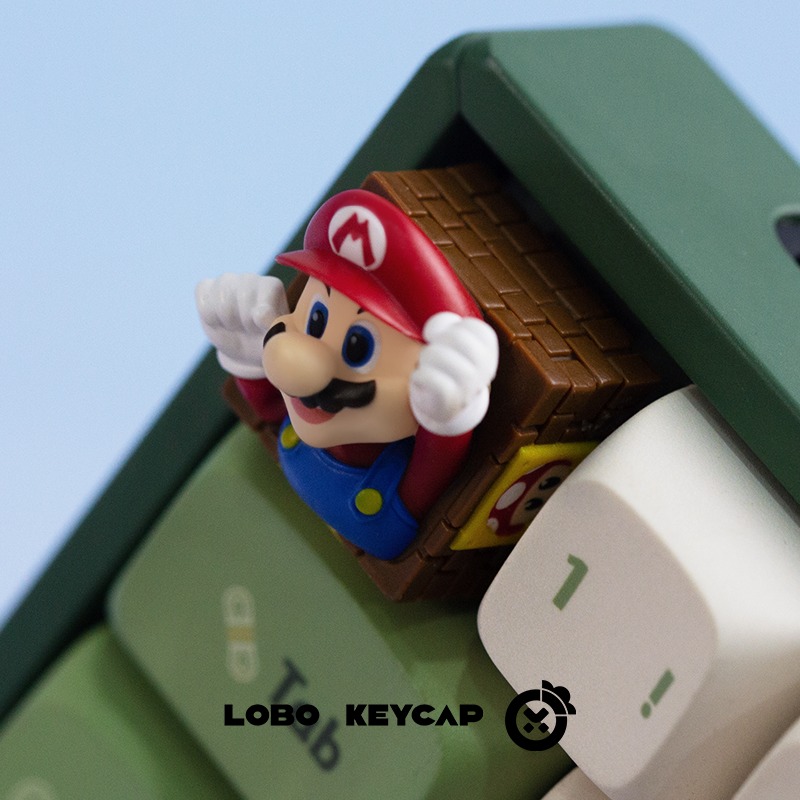 Keycap Artisan Lobo Mario