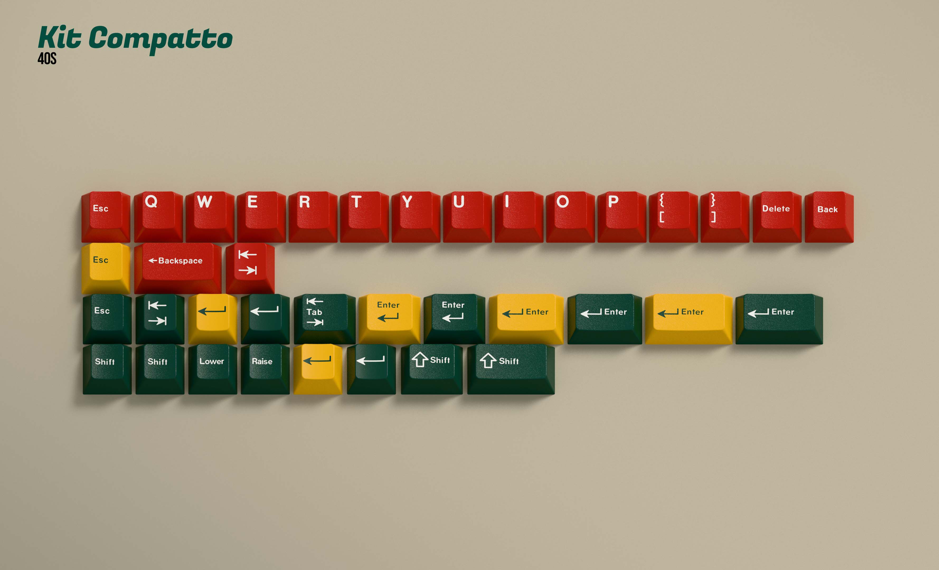 [GB] Keycap Cherry KeyKobo Stratos ABS Doubleshot