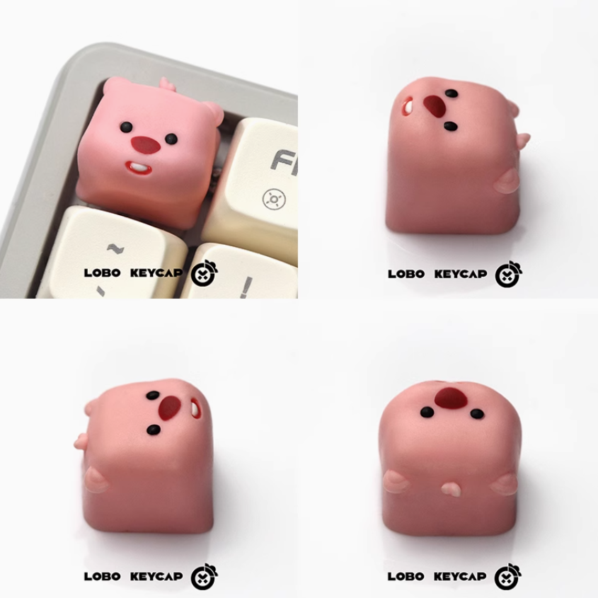 [In-stock] Keycap Lobo Artisan Loopy
