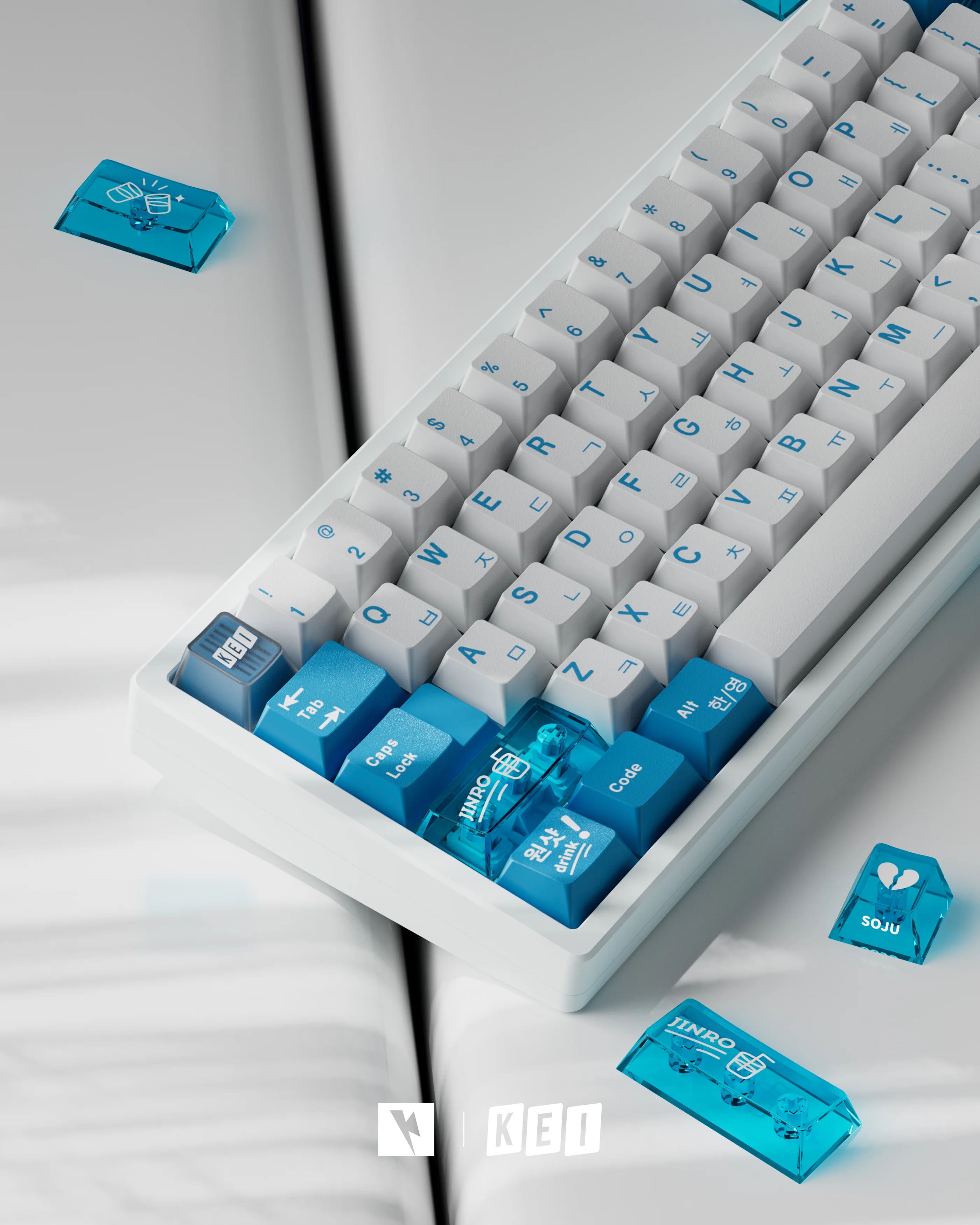 Keycap Cherry KeyKobo SOJU ABS Doubleshot