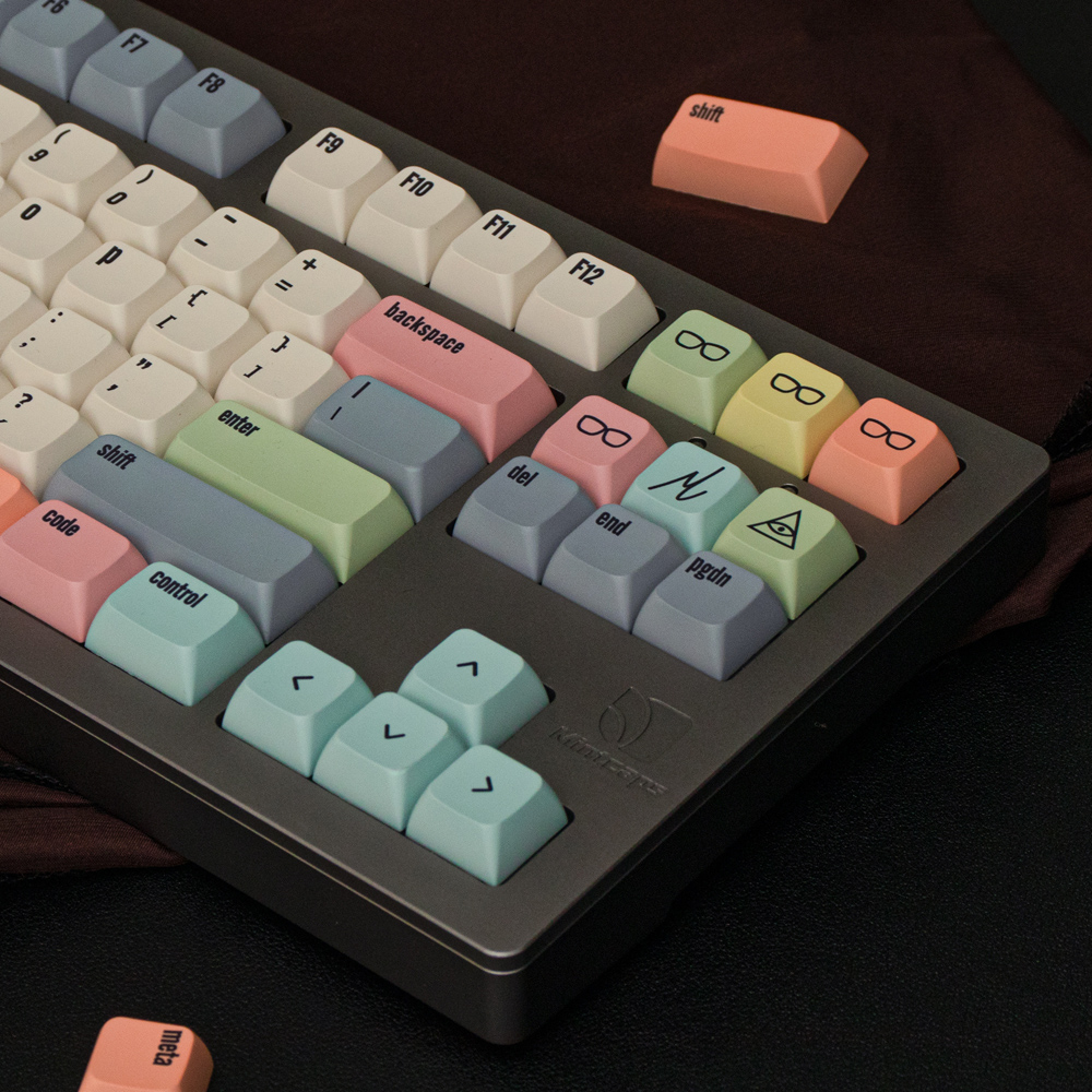 Keycap XDA CANVAS xda Profile chất liệu PBT dyesub dùng trên nhiều layout bàn phím cơ