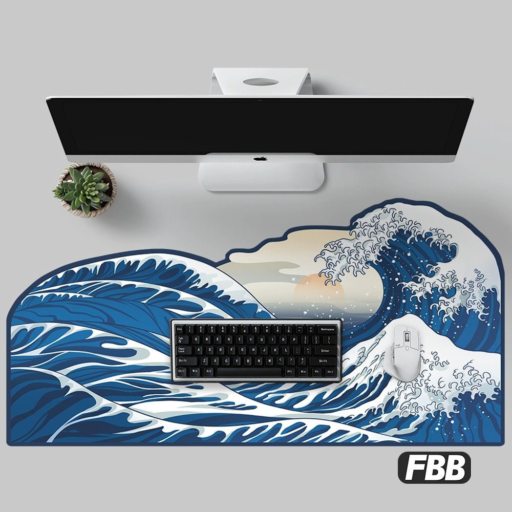 [In Stock] Deskmat FBB Làn sóng lớn Kanagawa