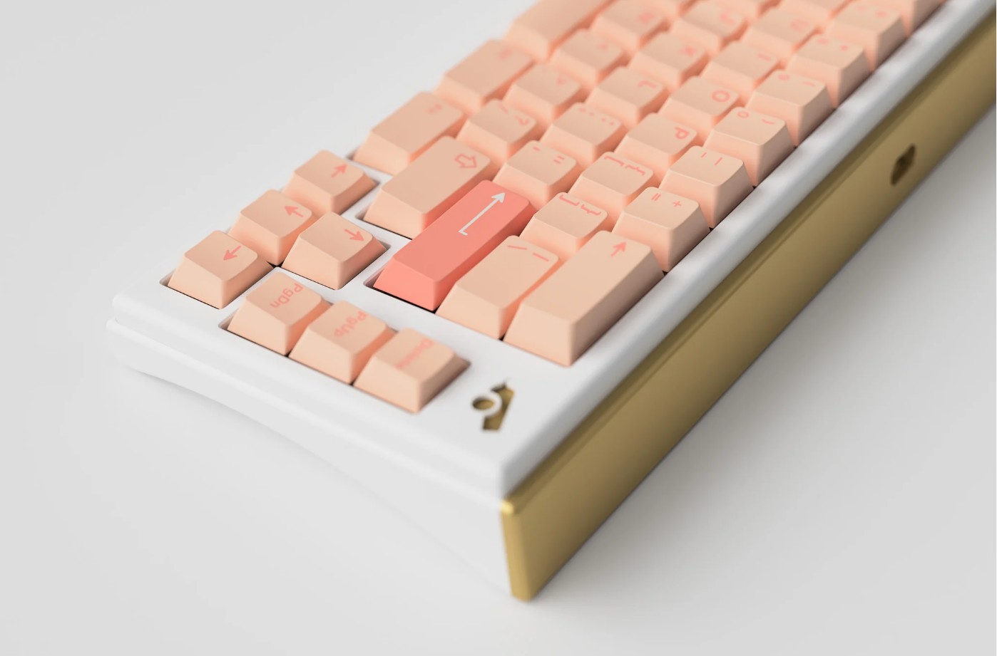 Keycap Cherry GMK Peach n Cream Lite ABS Doubleshot