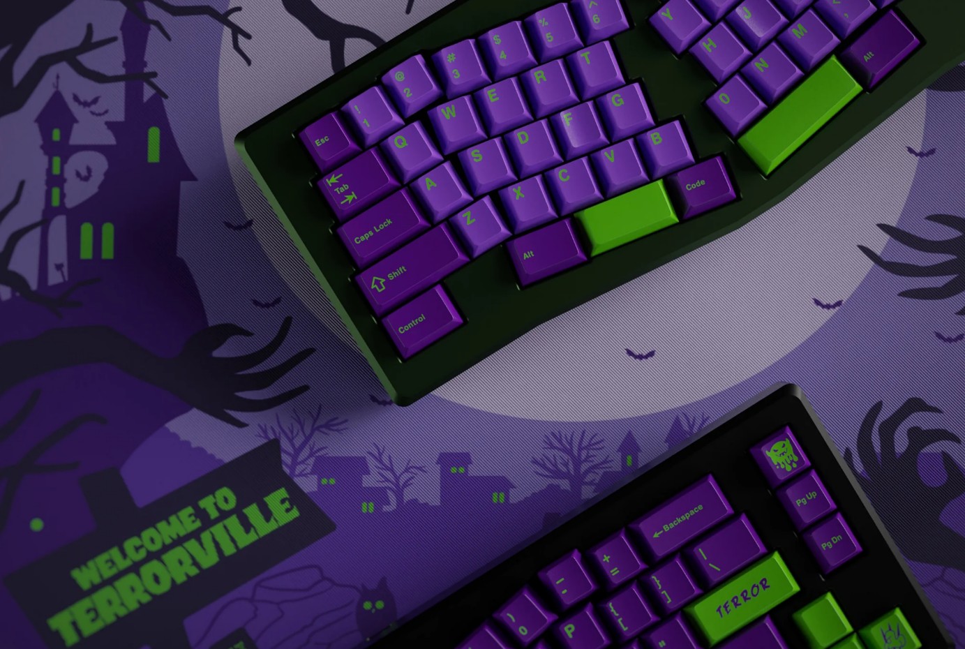 Keycap Cherry GMK CYL Terror ABS Doubleshot