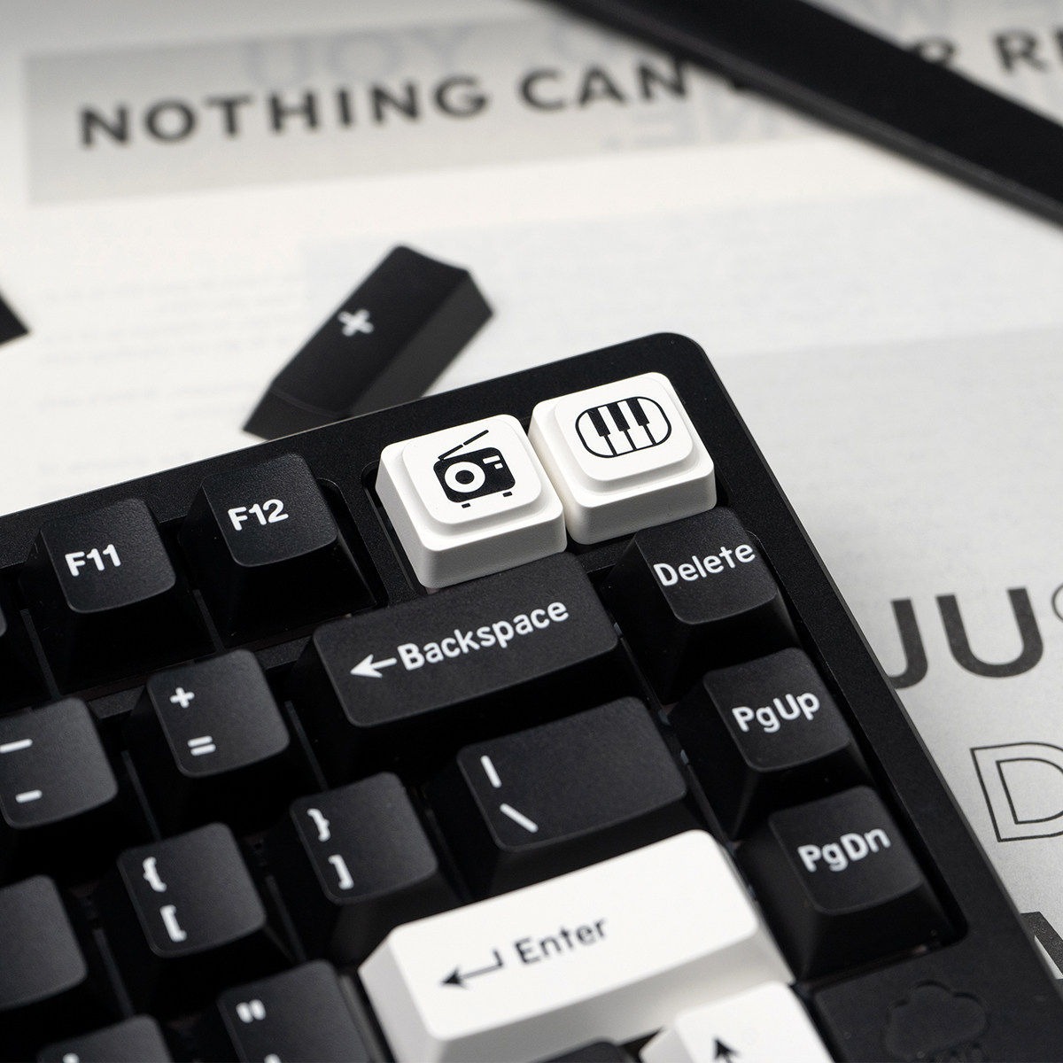 Keycap Mintcaps Cherry ABS Doubleshot WOB Two Color