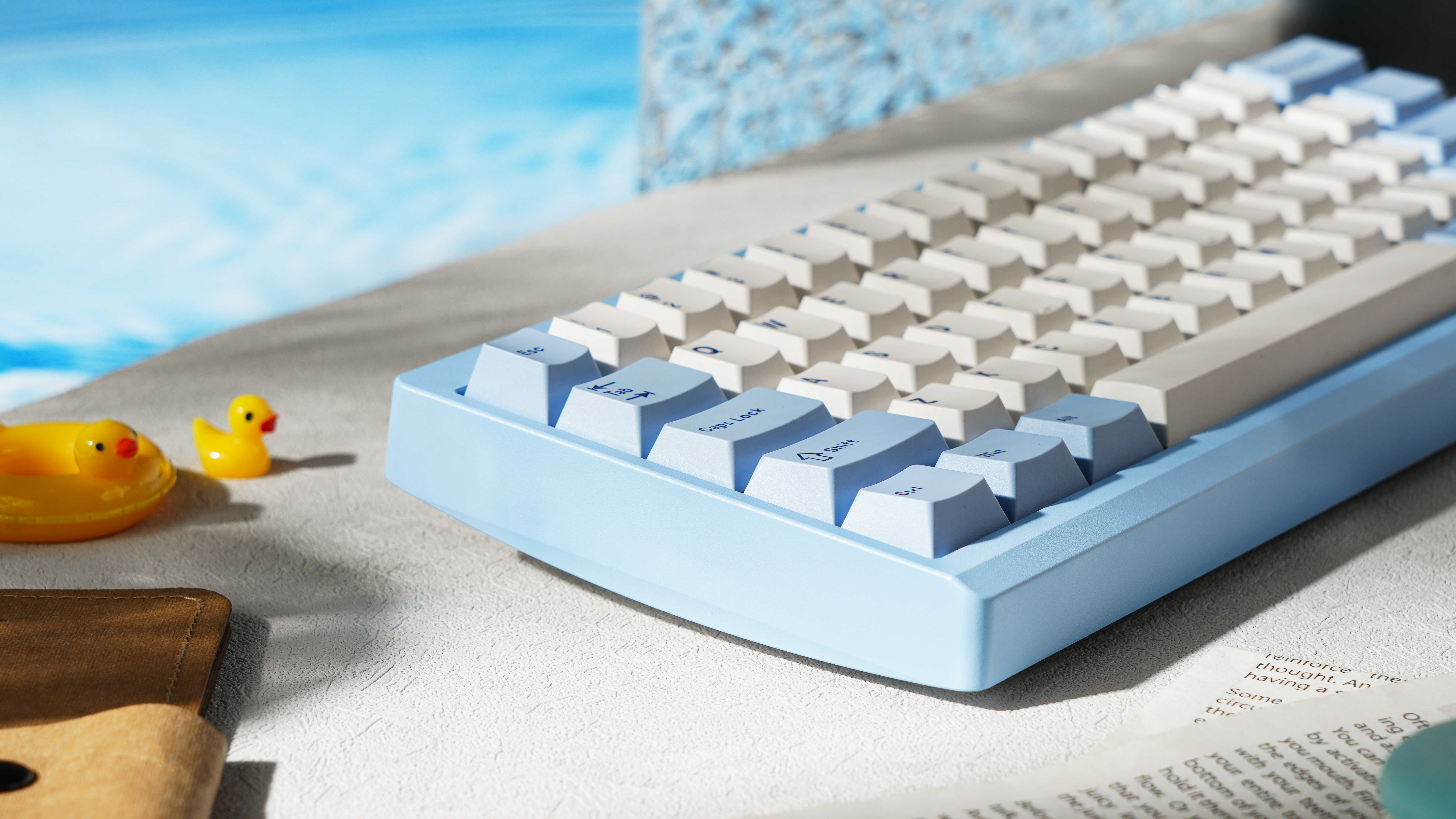 [GB] Zoom64 Mechanial Keyboard Kit - Cloud Mist Blue