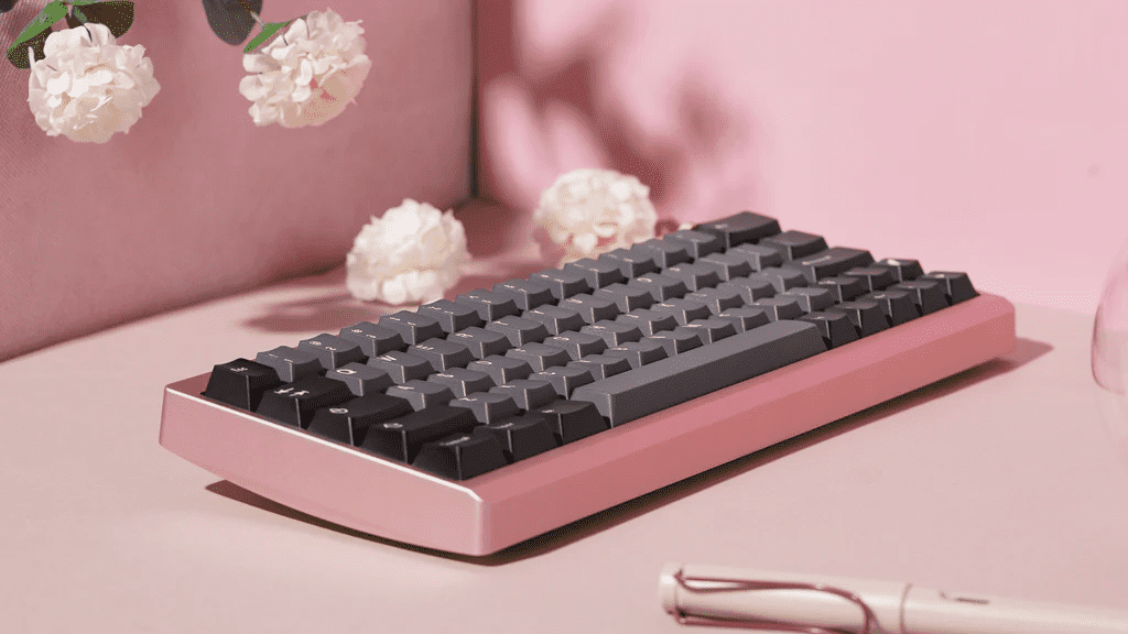 [GB] Zoom64 Mechanial Keyboard Kit - Sakura Pink