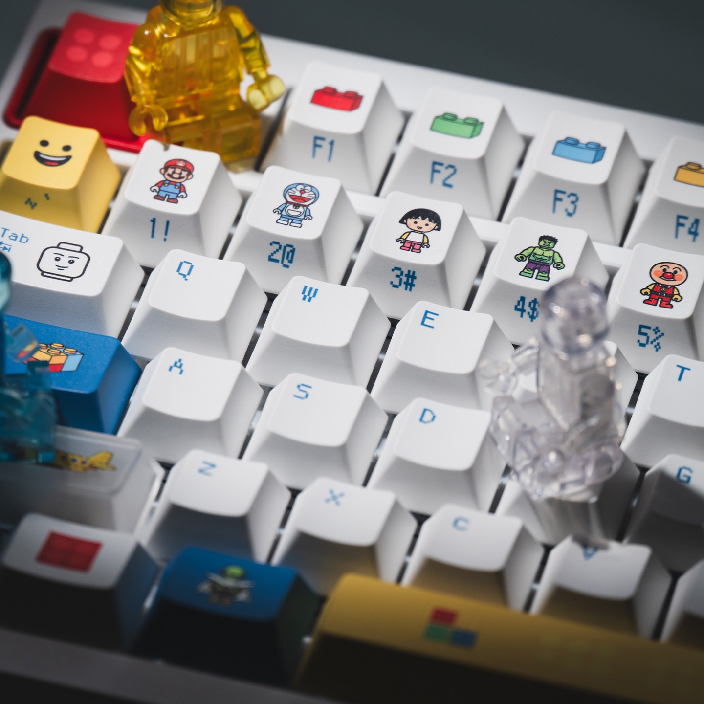 [In Stock] Keycap Cherry TapTempo LEGO PBT Dyesub