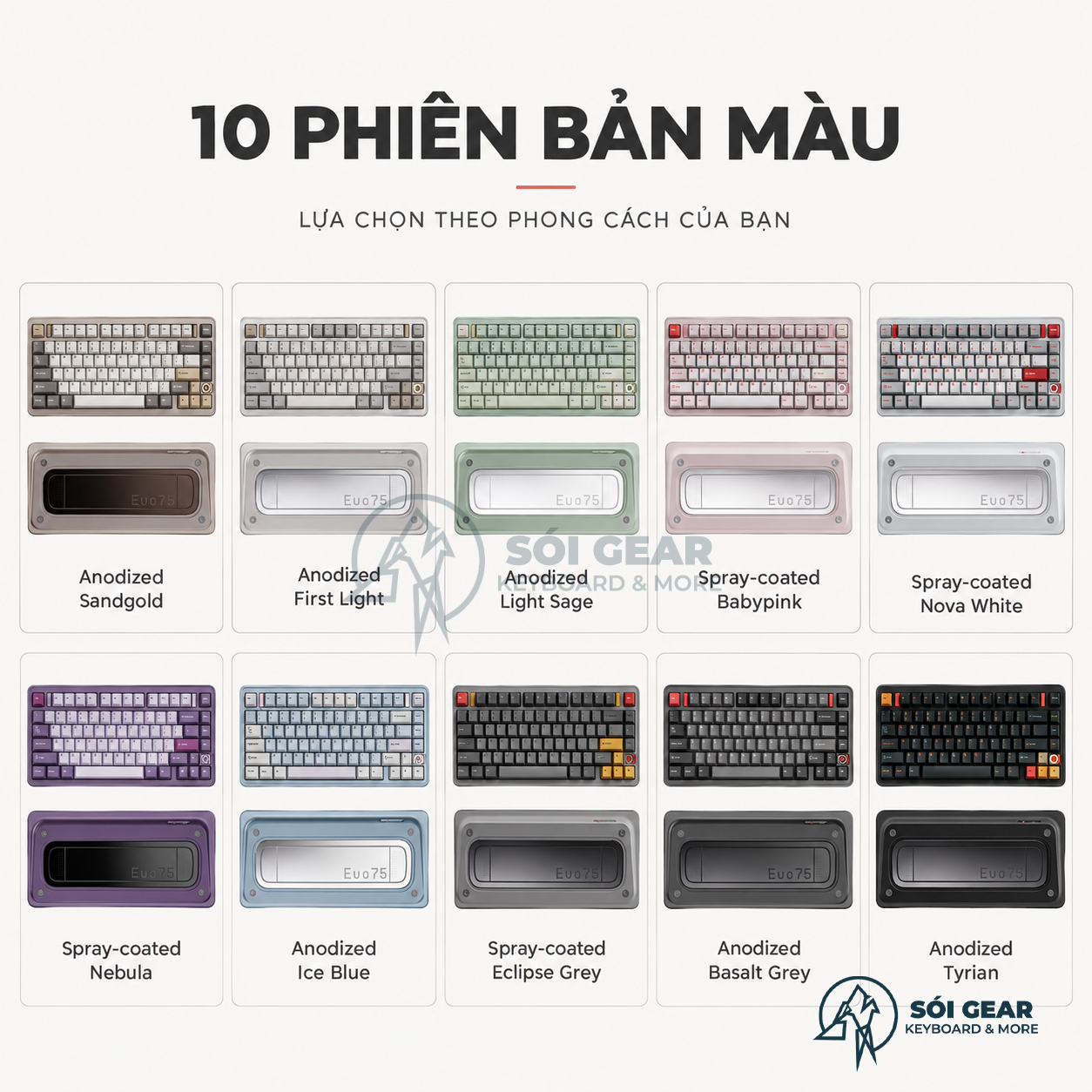 Bàn phím cơ EVO75