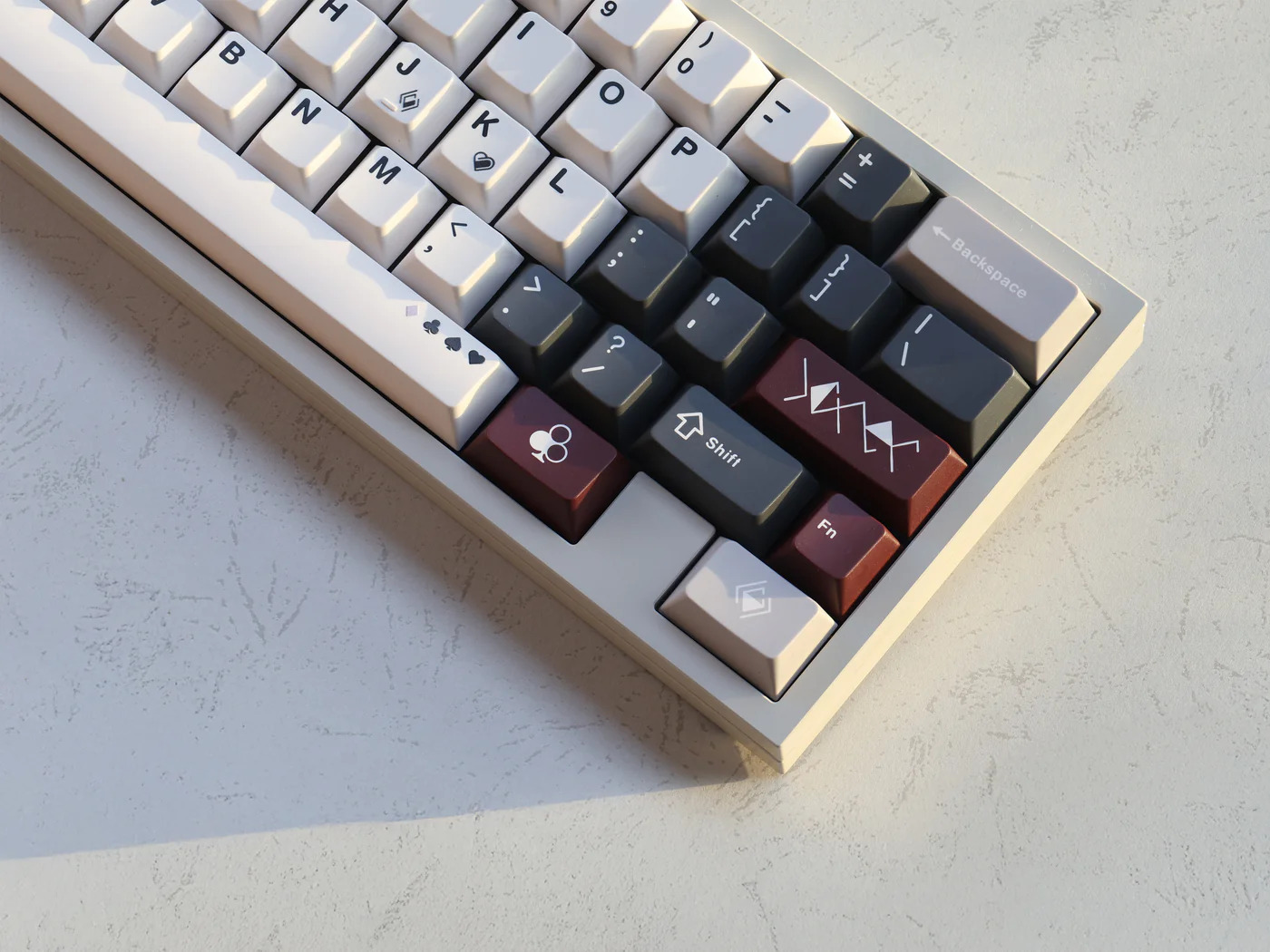 Keycap MW Poker R2 Cherry PBT Doubleshot