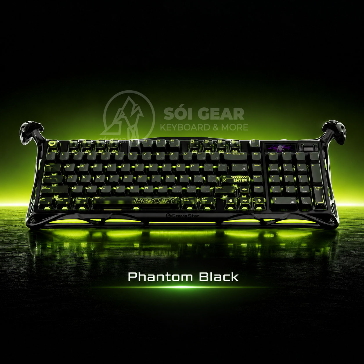 Bàn phím Gravastar Mercury K98 Pro