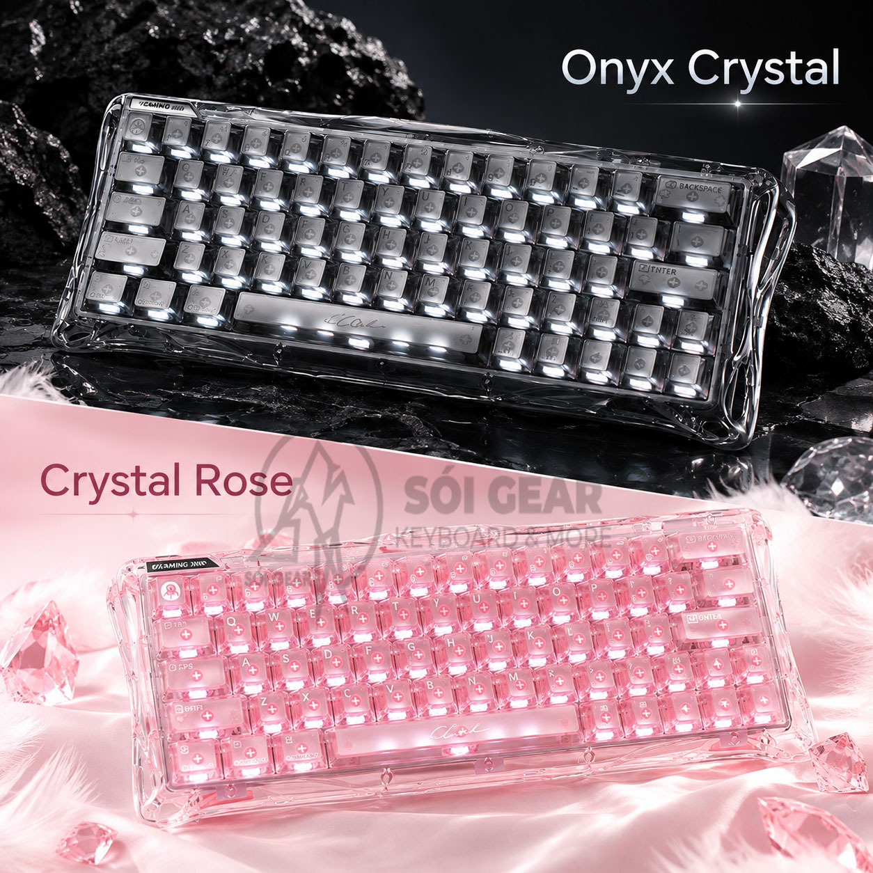 Bàn phím cơ Gravastar Mercury V60 HE