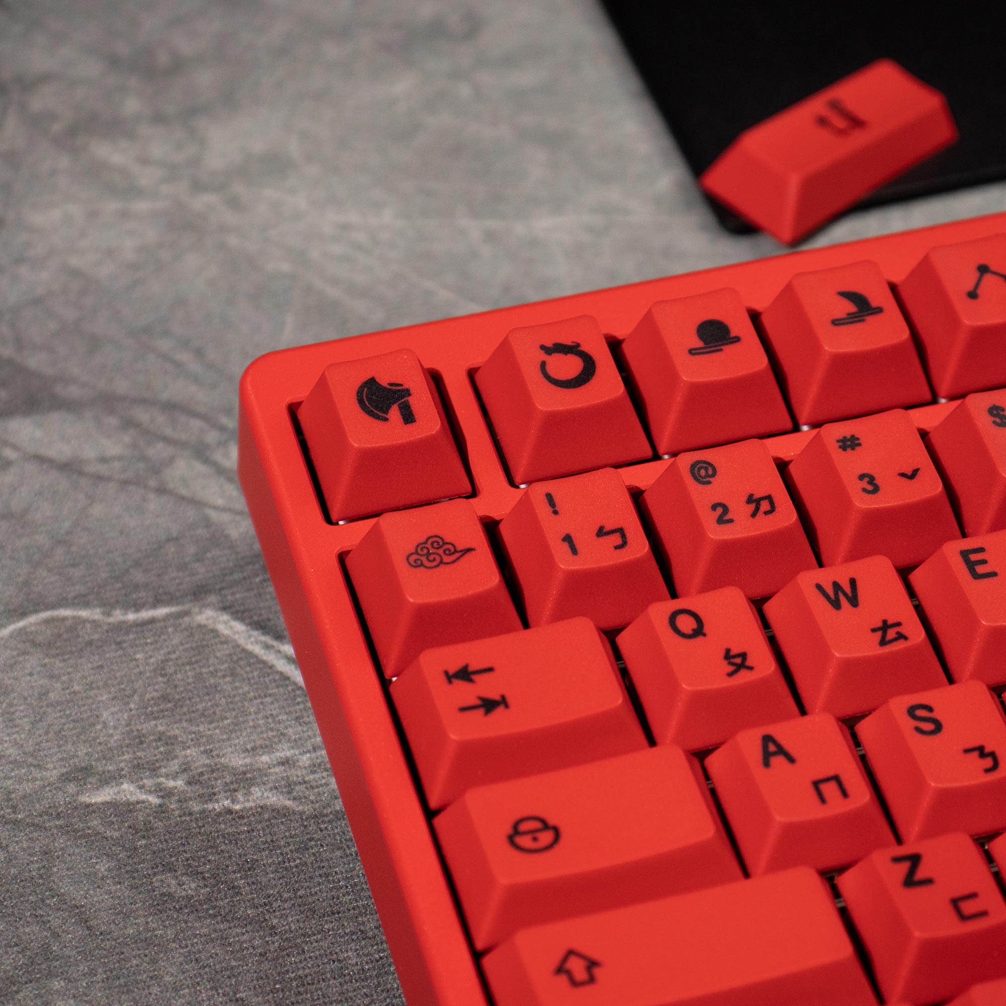 Keycap Cherry Mintcaps Đỏ PBT Dyesub