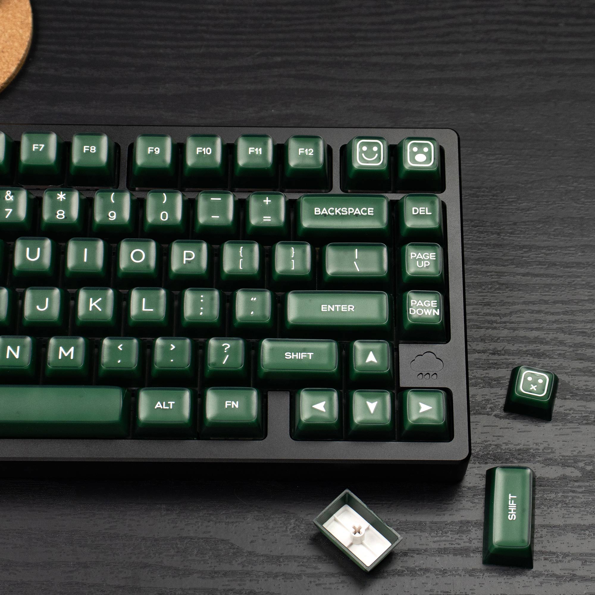 Keycap SA Green Mintcaps  PBT doubleshot