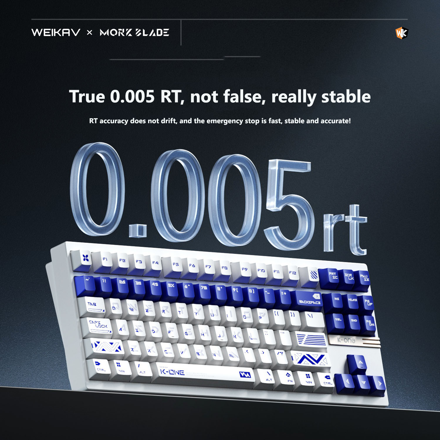 [In Stock] Bàn phím cơ K-ONE80 HE