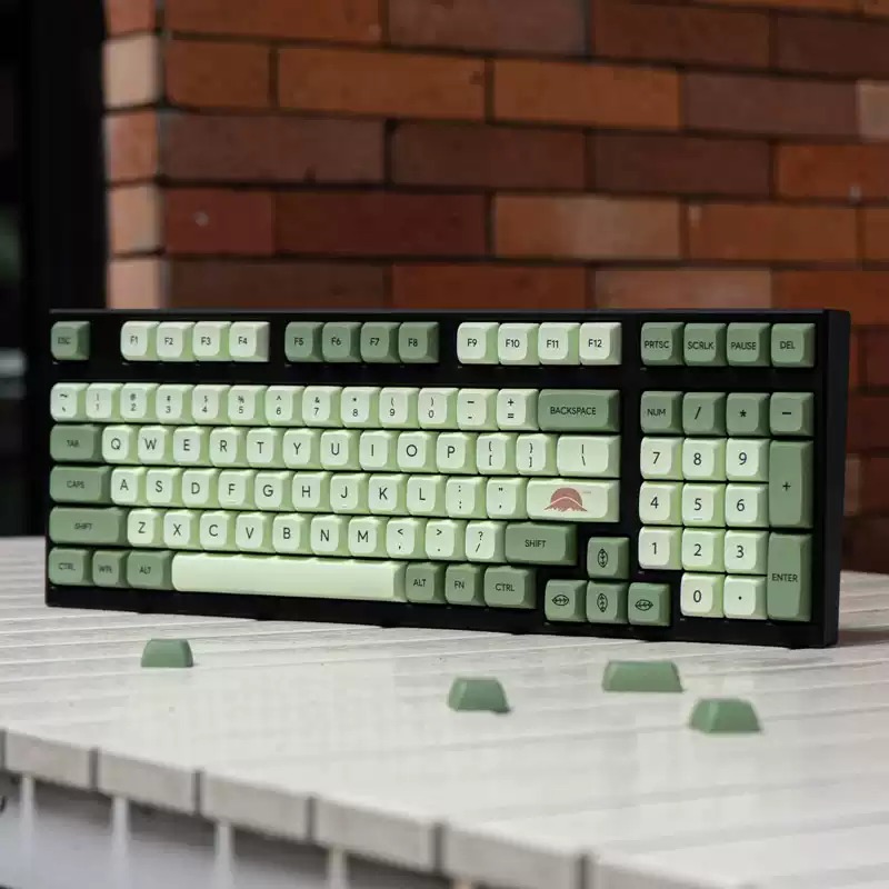 Keycap Mintcap XDA Matcha PBT Dyesub