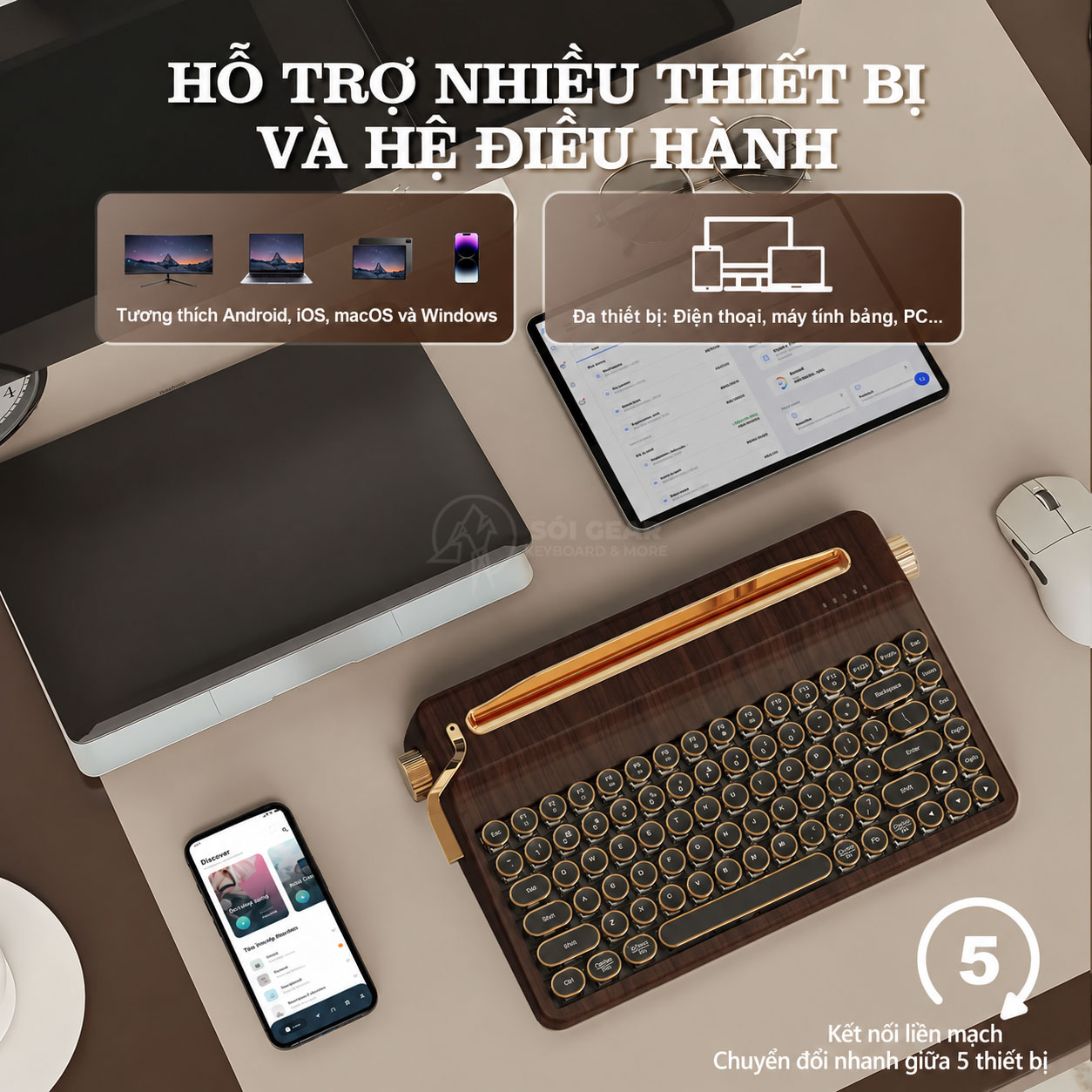 Bàn phím cơ Yunzii QL75