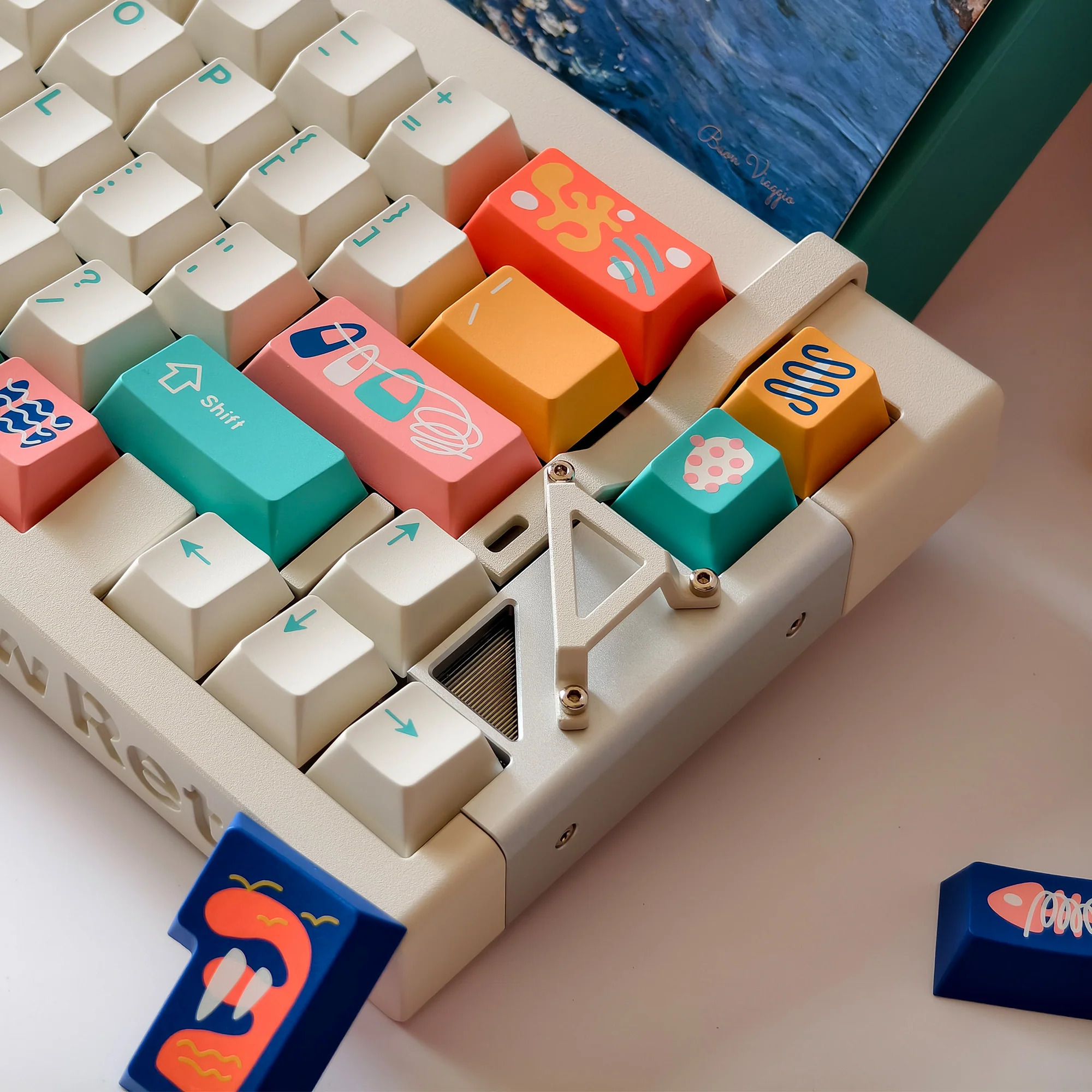 Keycap KeyKobo Cinque Terre Cherry ABS Doubleshot