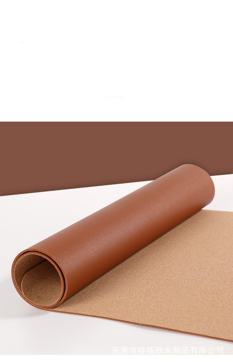 Deskmat hai mặt da PU và gỗ Cork cao cấp