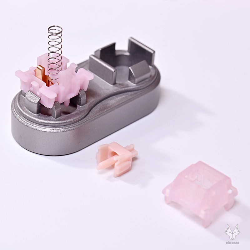 Switch Linear Gateron Pure Berry/Modern Grey/Pure Sky